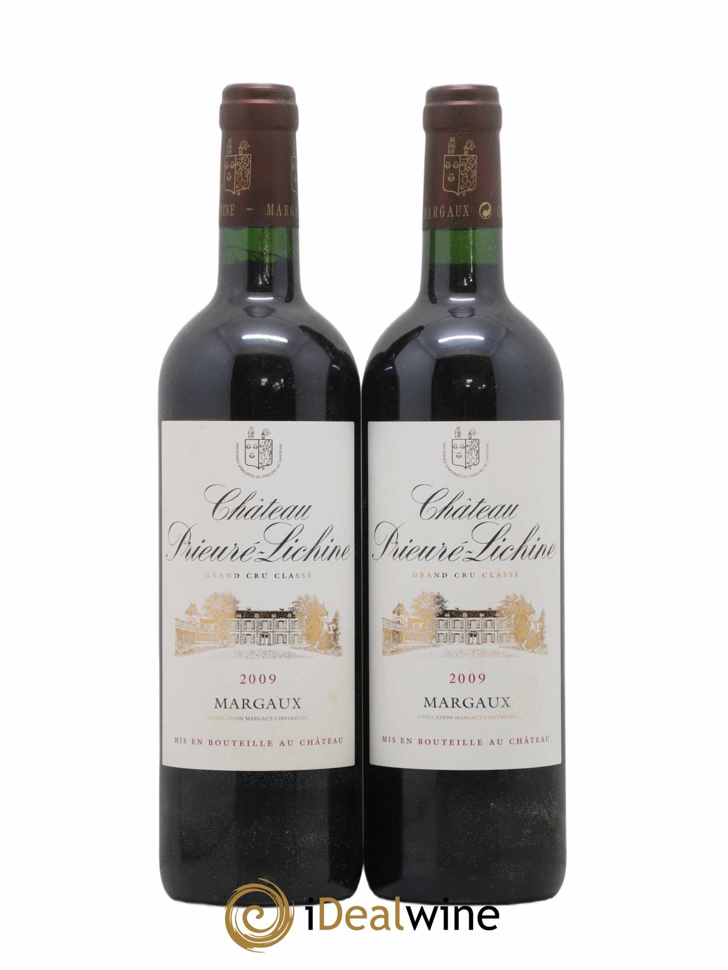 Château Prieuré Lichine 4ème Grand Cru Classé 2009 - Lot de 2 bouteilles - 0