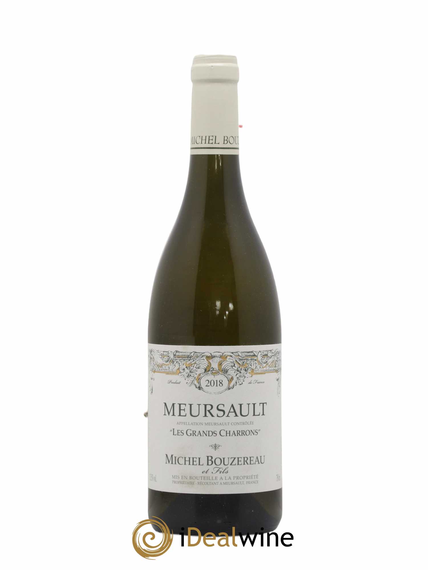 Meursault Les Grands Charrons Michel Bouzereau et Fils (Domaine) 2018 - Lot de 1 bouteille - 0
