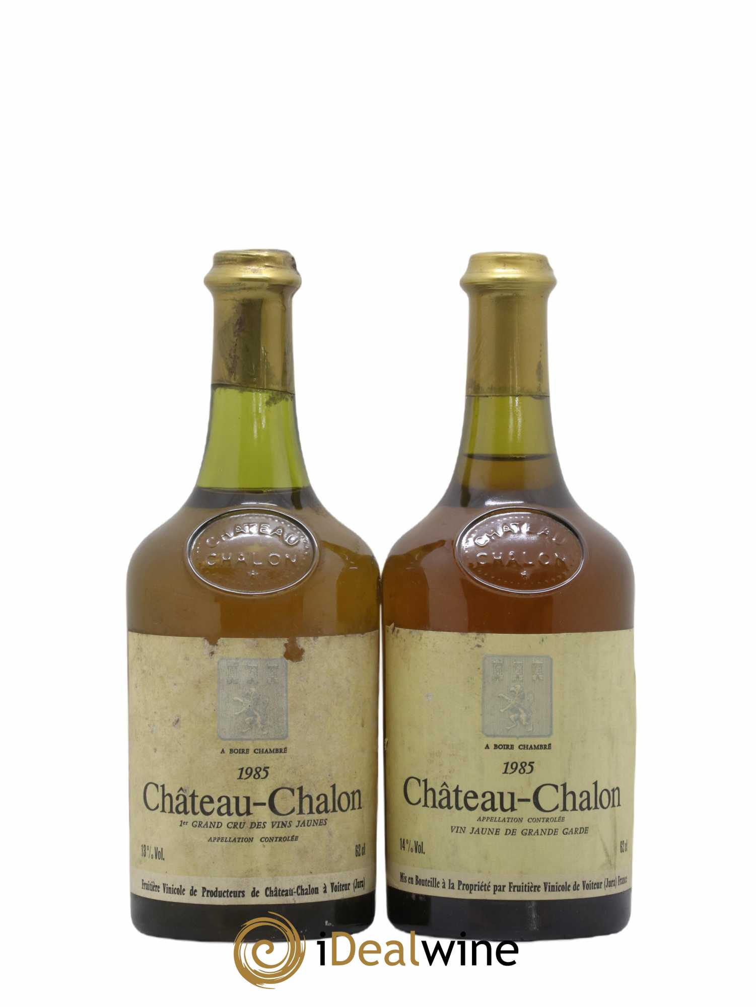Château-Chalon Fruitière de Voiteur 1985 - Lot de 2 bouteilles - 0