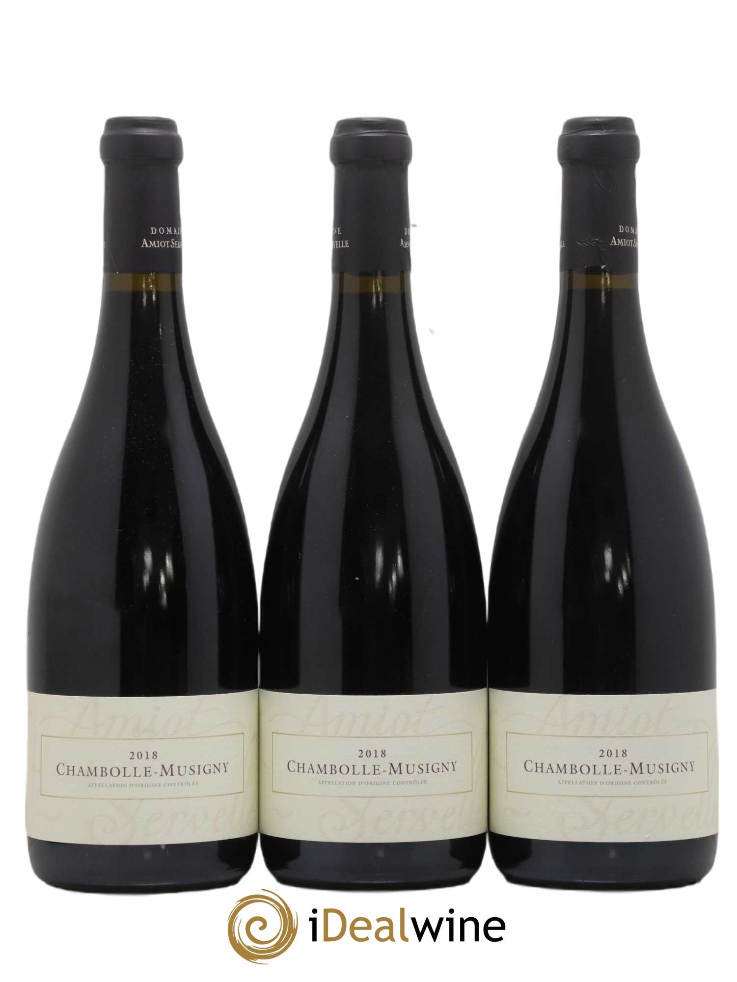 Chambolle-Musigny Amiot-Servelle 2018 - Lot de 3 bouteilles - 0