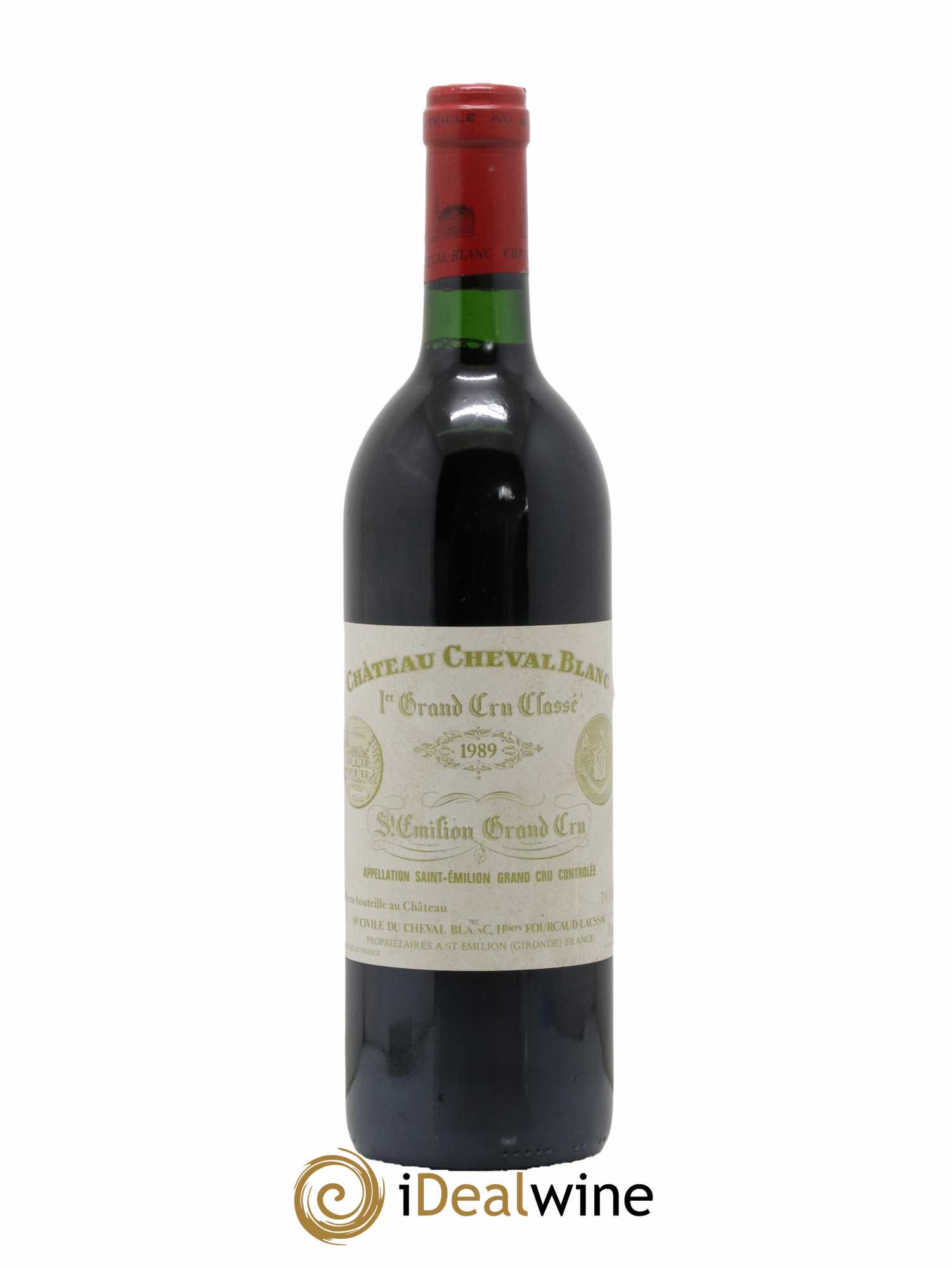 Château Cheval Blanc 1er Grand Cru Classé A 1989 - Lot de 1 bouteille - 0