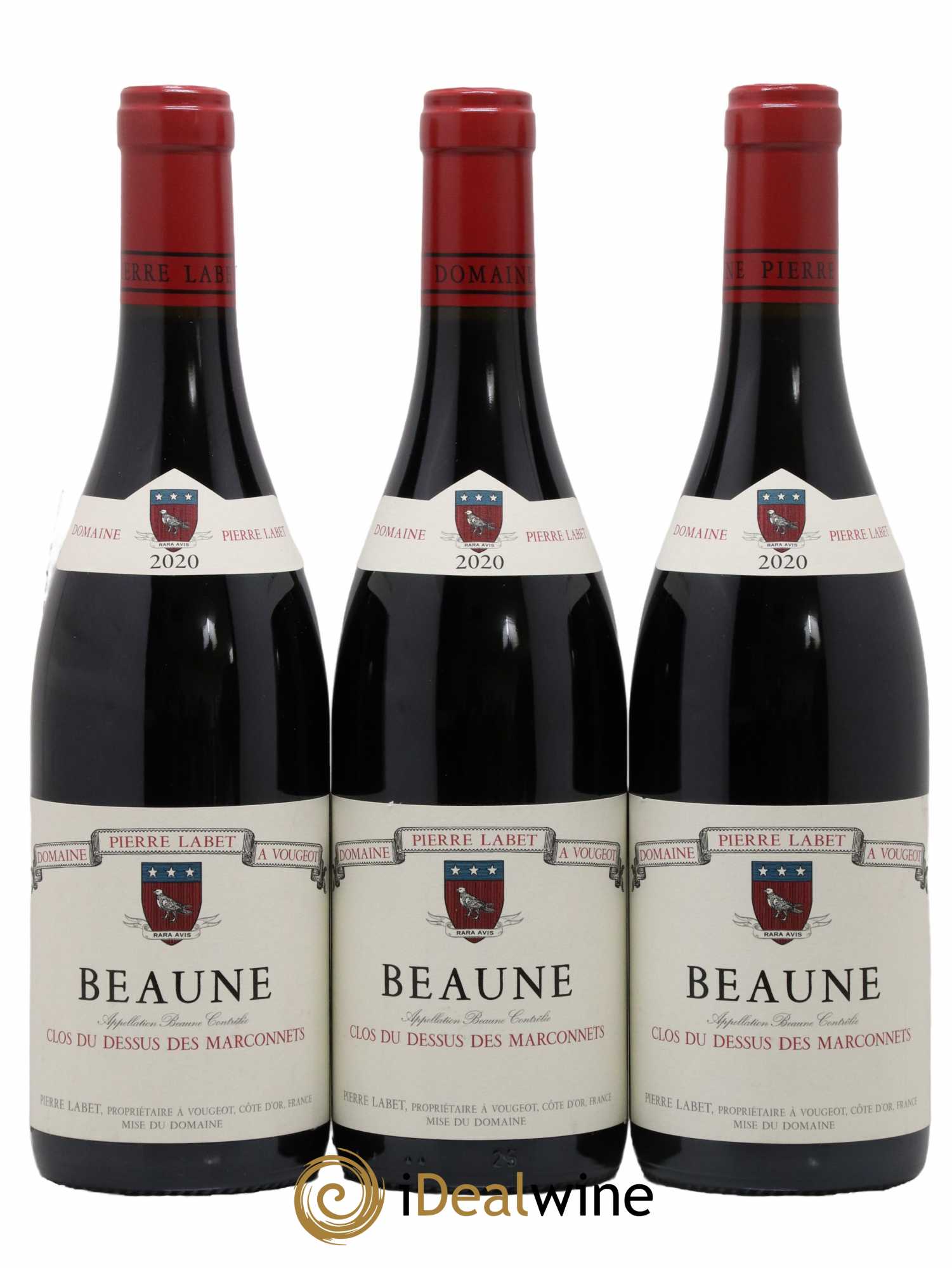 Beaune Clos du dessus des Marconnets Labet (Domaine) 2020 - Lot de 3 bouteilles - 0