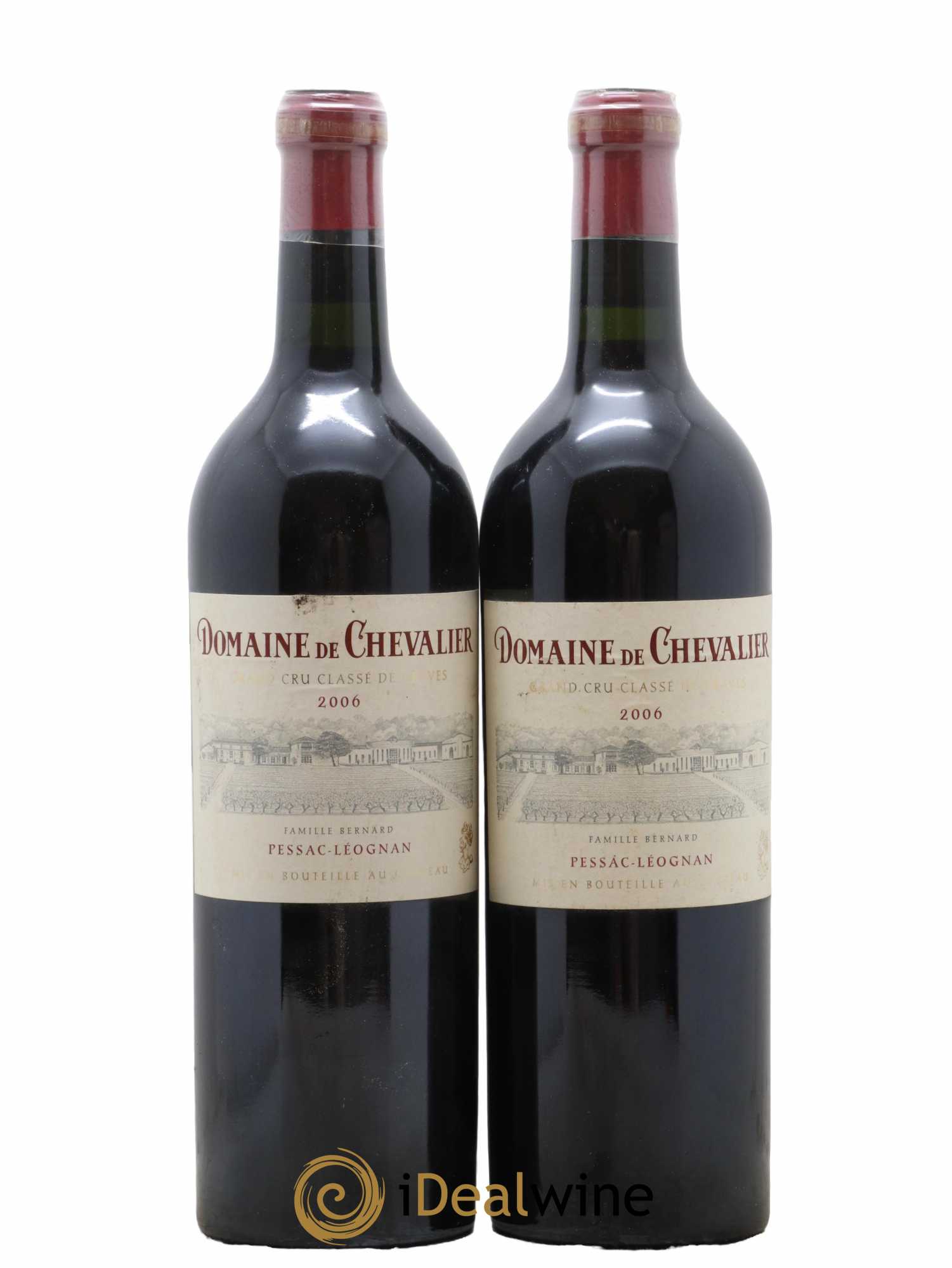Domaine de Chevalier Cru Classé de Graves 2006 - Lot de 2 bouteilles - 0