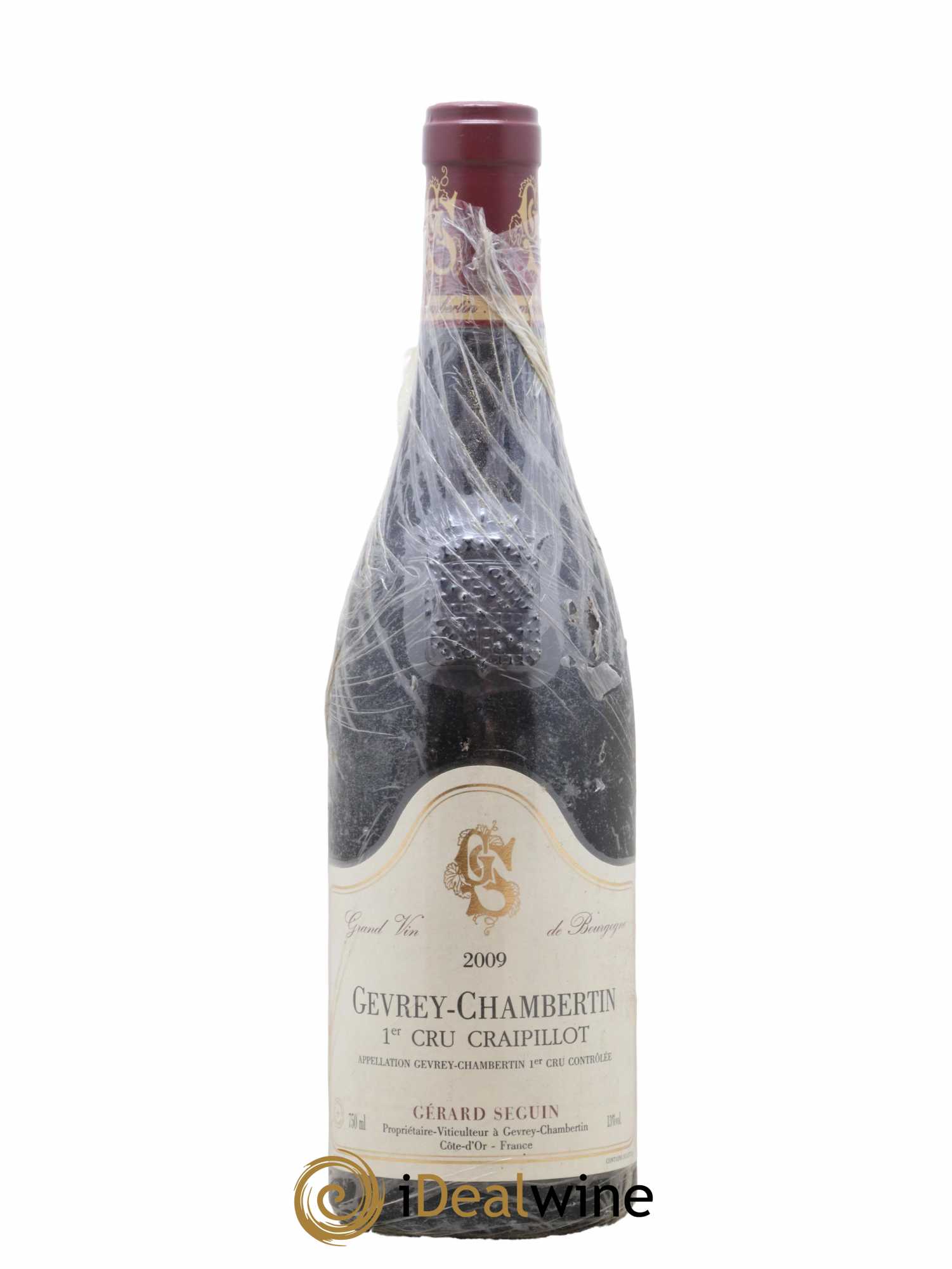 Gevrey-Chambertin 1er Cru Craipillot Seguin 2009 - Lot de 1 bouteille - 0