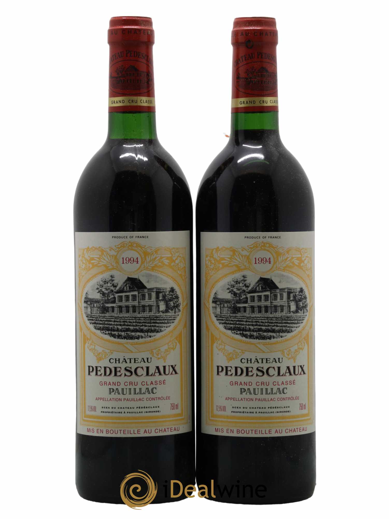Château Pedesclaux 5ème Grand Cru Classé 1994 - Lot de 2 bouteilles - 0