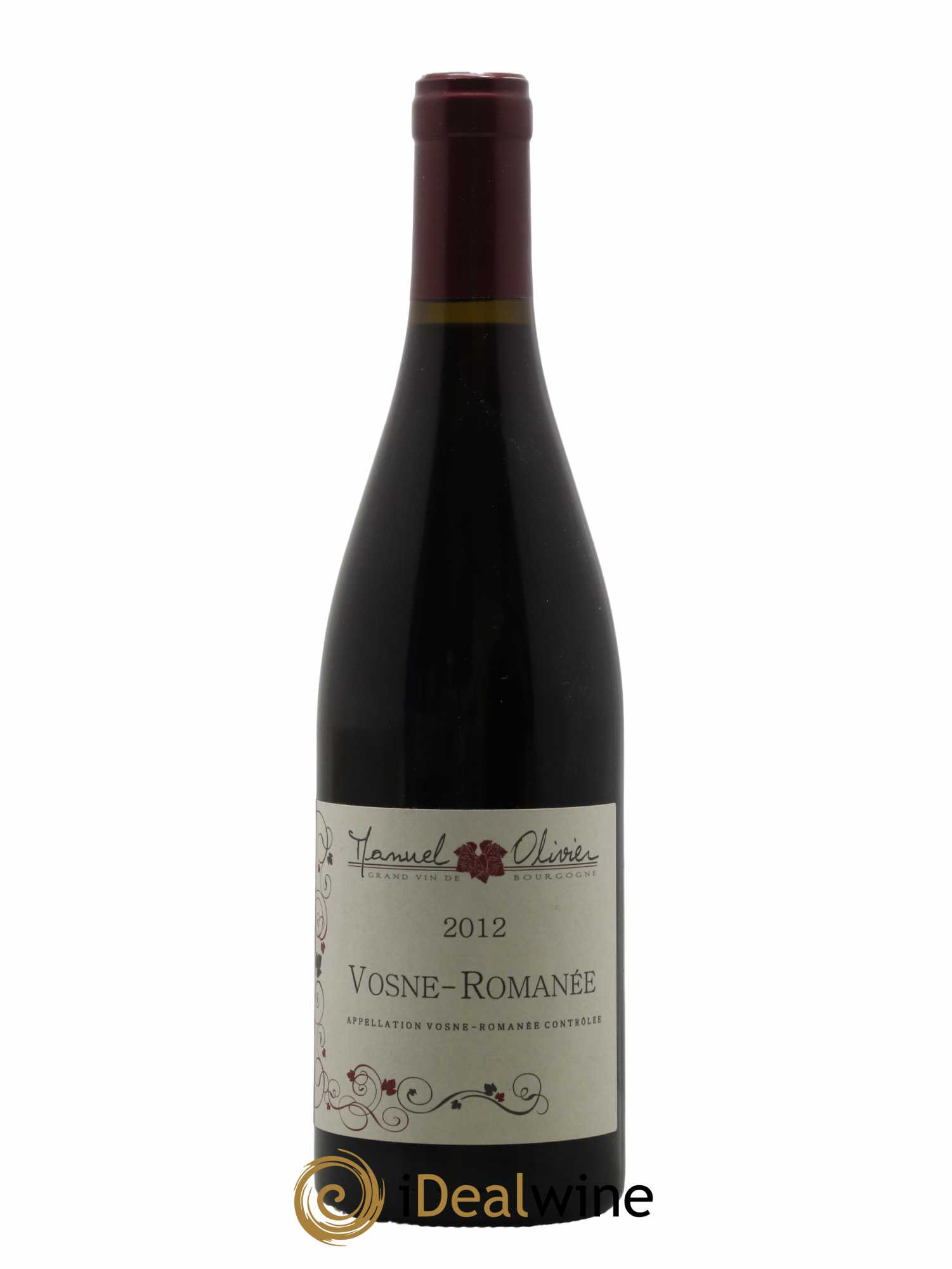 Vosne-Romanée Manuel Olivier 2012 - Lot de 1 bouteille - 0
