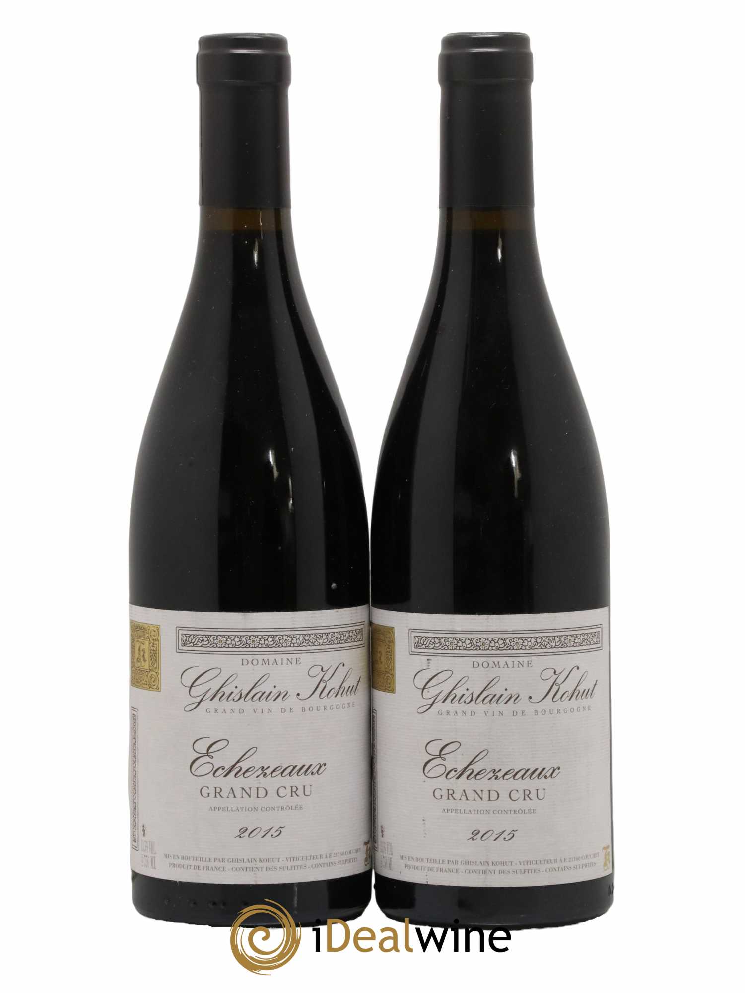 Echezeaux Grand Cru Ghislain Kohut 2015 - Lot of 2 bottles - 0