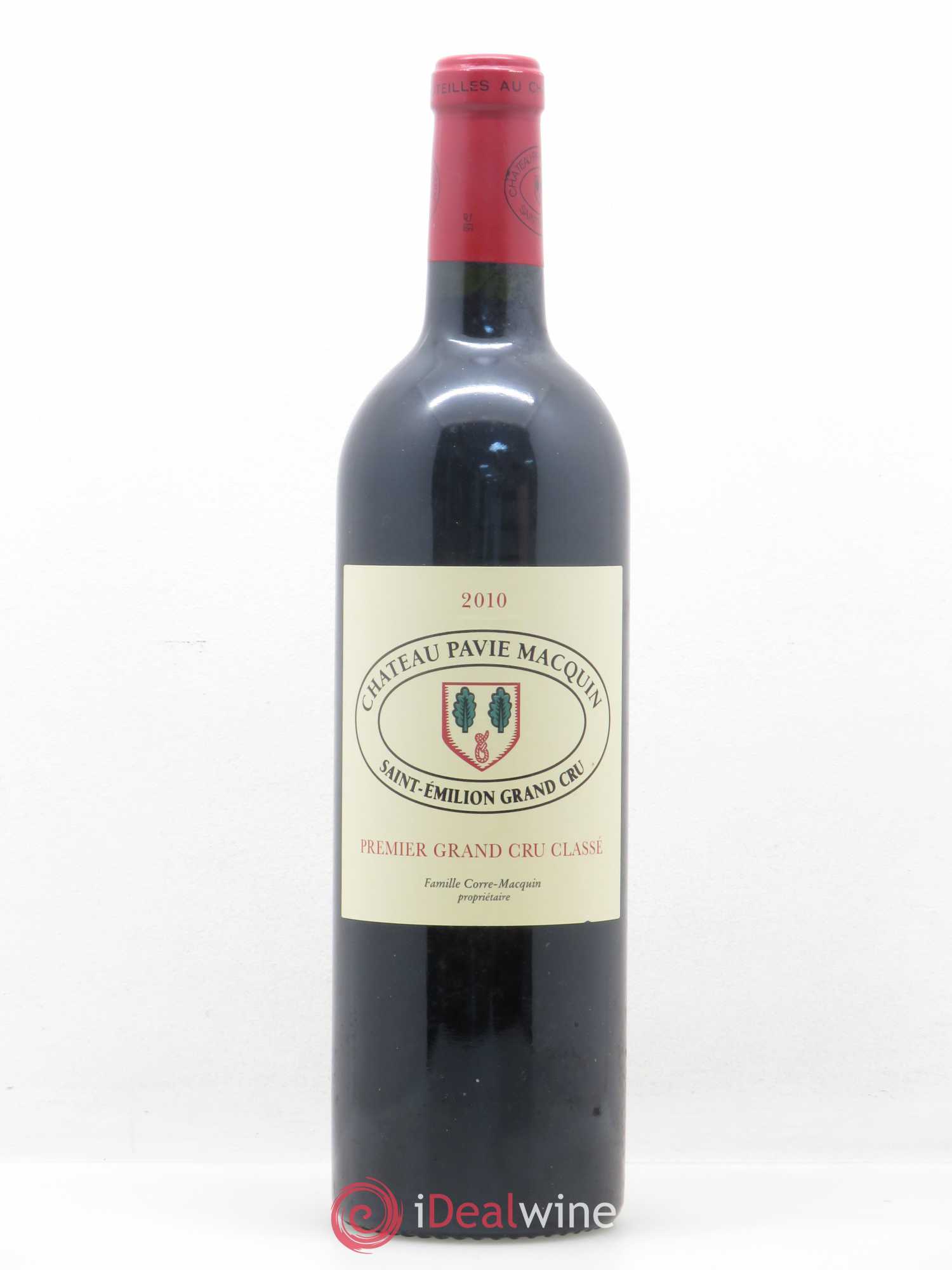Château Pavie Macquin 1er Grand Cru Classé B 2010 - Lot de 1 bouteille - 0