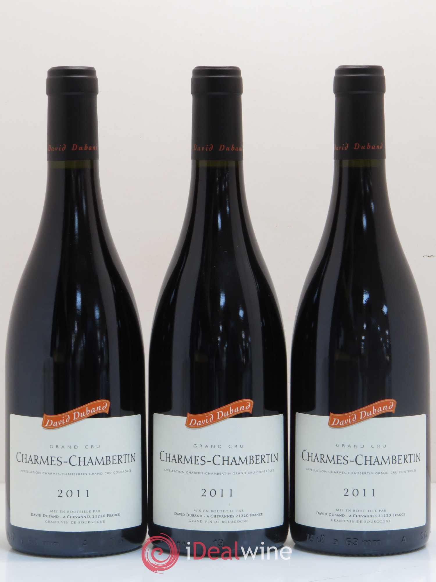 Charmes-Chambertin Grand Cru Domaine David Duband 2011 - Posten von 3 Flaschen - 0