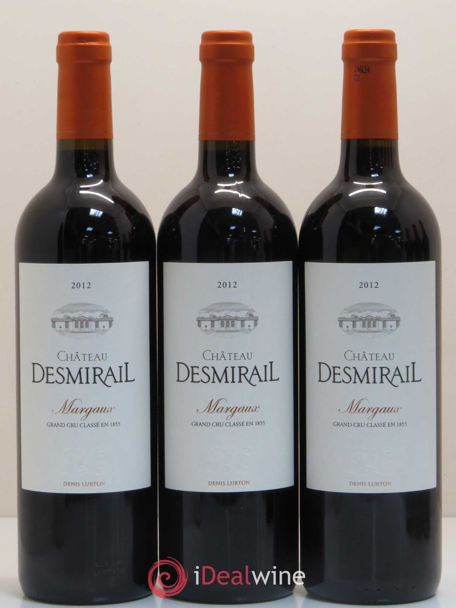 Château Desmirail 3ème Grand Cru Classé 2012 - Lot de 6 bouteilles - 1