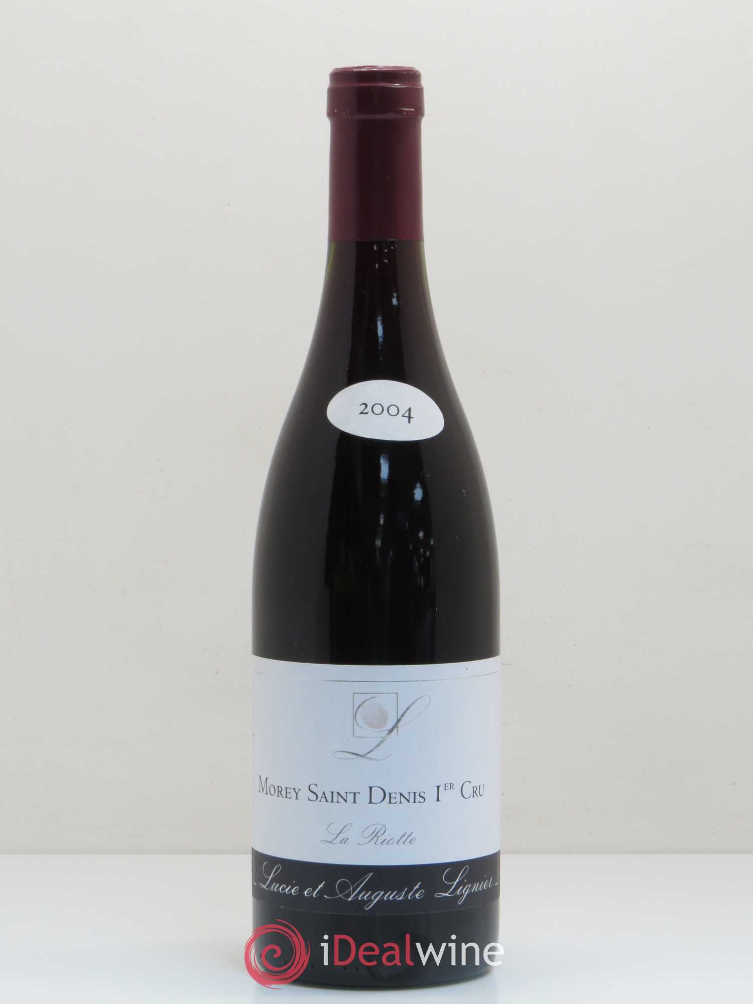 Morey-Saint-Denis 1er Cru La Riotte Domaine Lucie et Auguste Lignier 2004 - Lot de 1 bouteille - 0