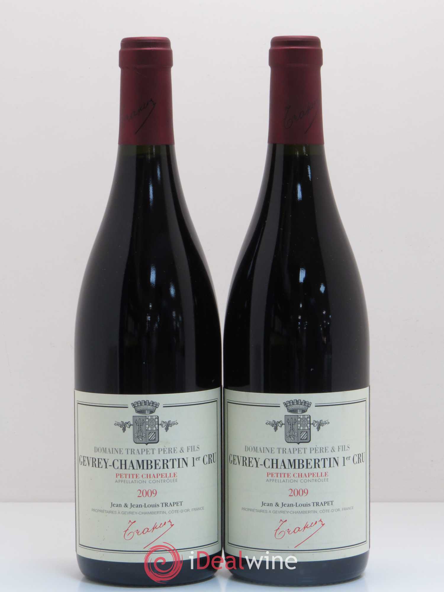 Gevrey-Chambertin 1er Cru Petite Chapelle Domaine Trapet 2009 - Lot de 2 bouteilles - 0