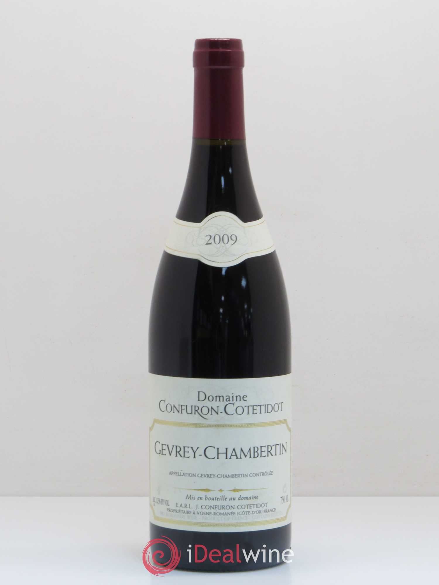Gevrey-Chambertin Confuron-Cotetidot 2009 - Lot de 1 bouteille - 0