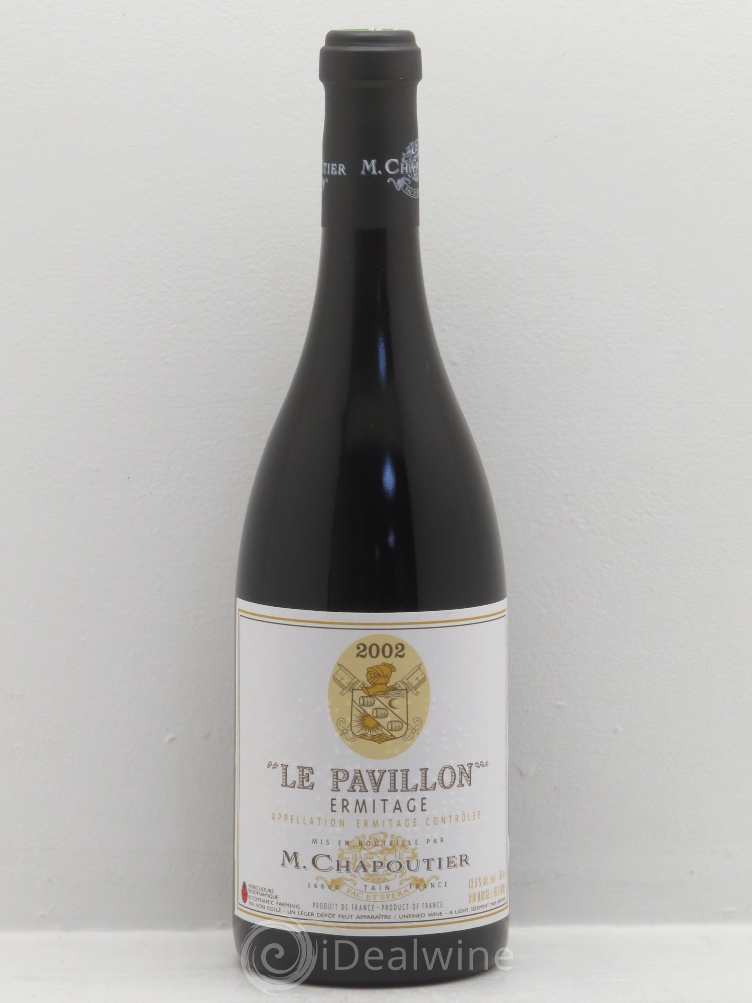 Hermitage Ermitage Le Pavillon Chapoutier 2002 - Lot de 1 bouteille - 0