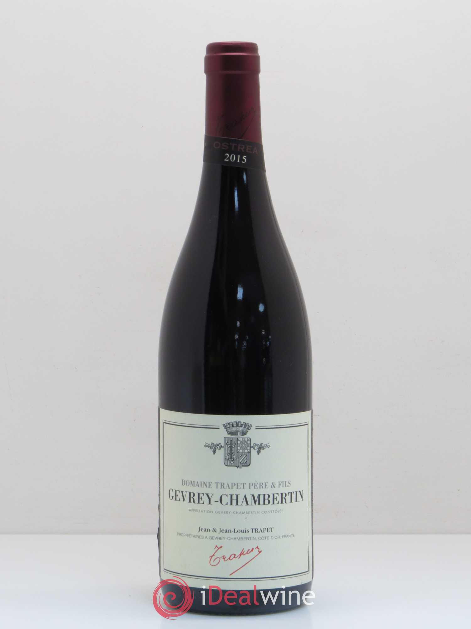 Gevrey-Chambertin Ostrea Domaine Trapet 2015 - Lot de 1 bouteille - 0