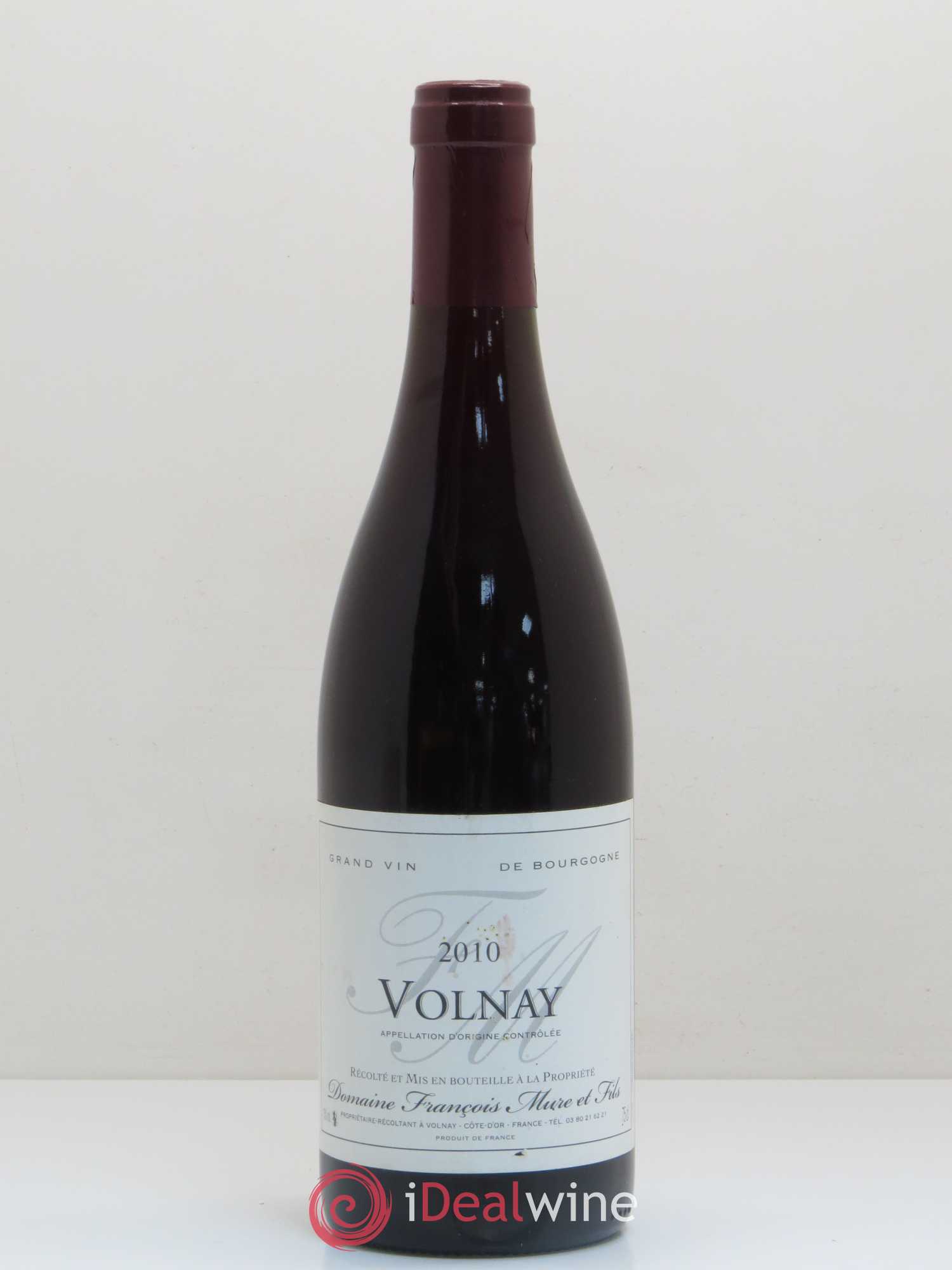 Volnay François Mure & Fils 2010 - Posten von 1 Flasche - 0