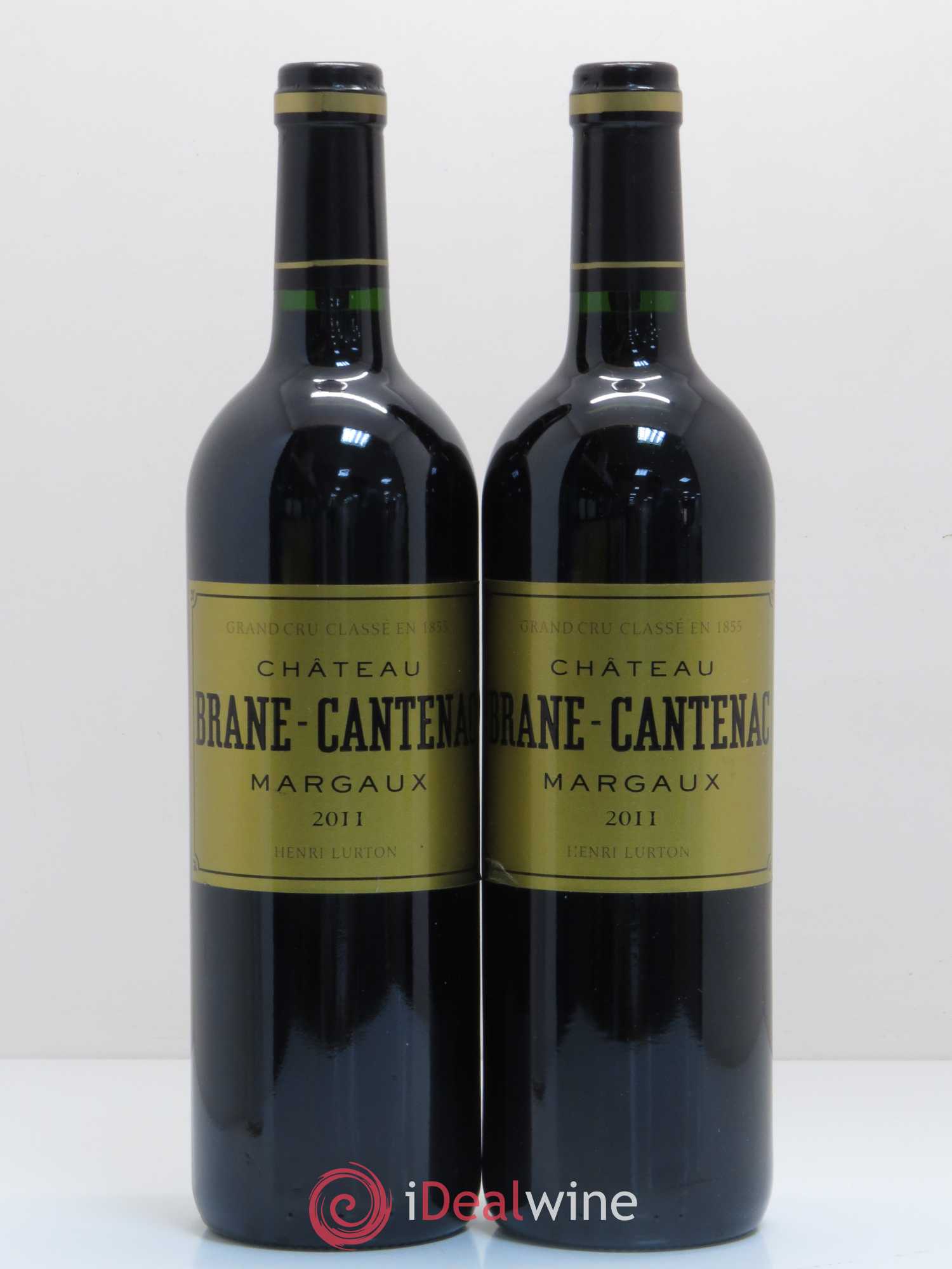 Château Brane Cantenac 2ème Grand Cru Classé 2011 - Lot de 2 bouteilles - 0
