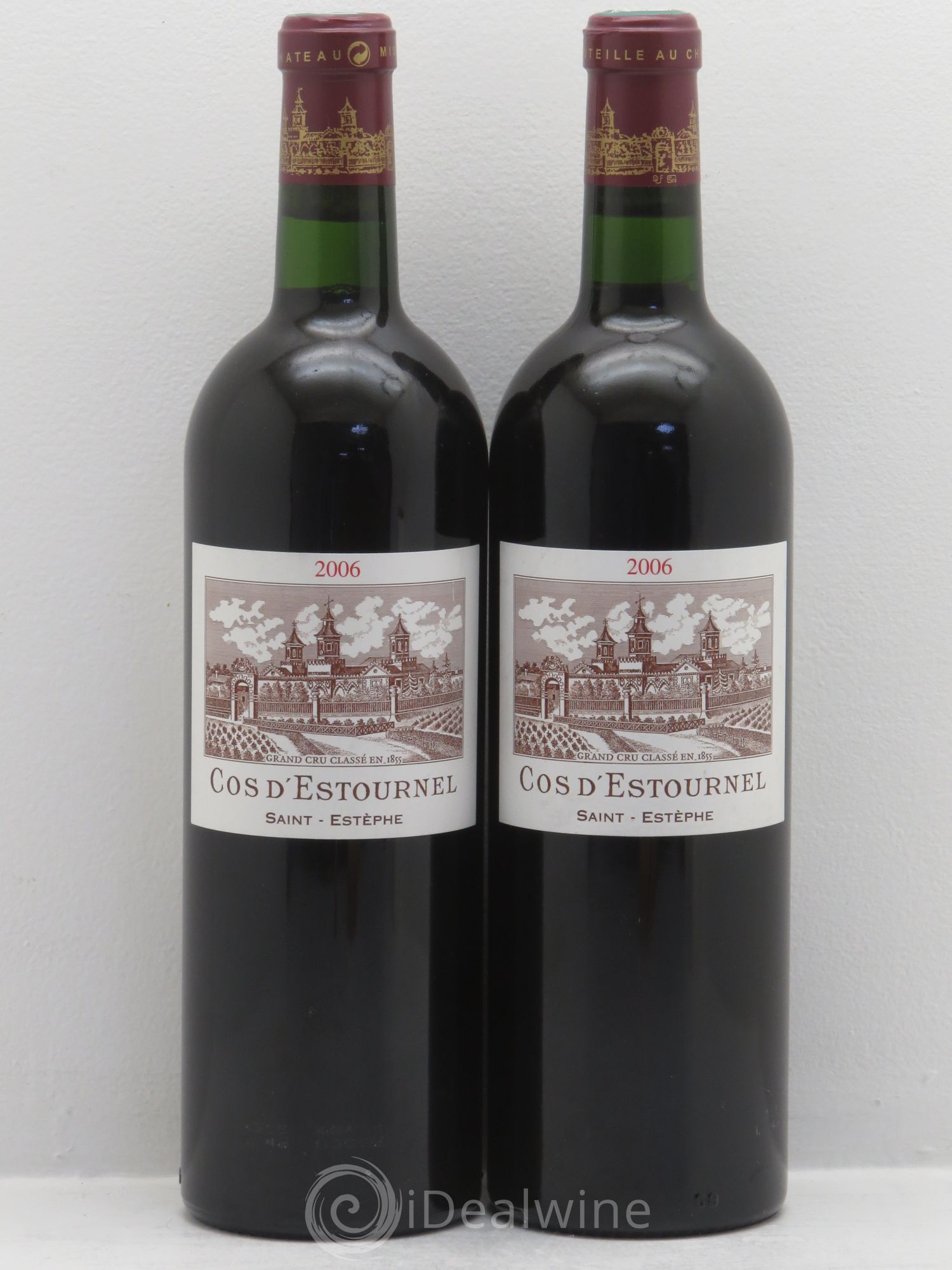 Cos d'Estournel 2ème Grand Cru Classé 2006 - Lot de 2 bouteilles - 0