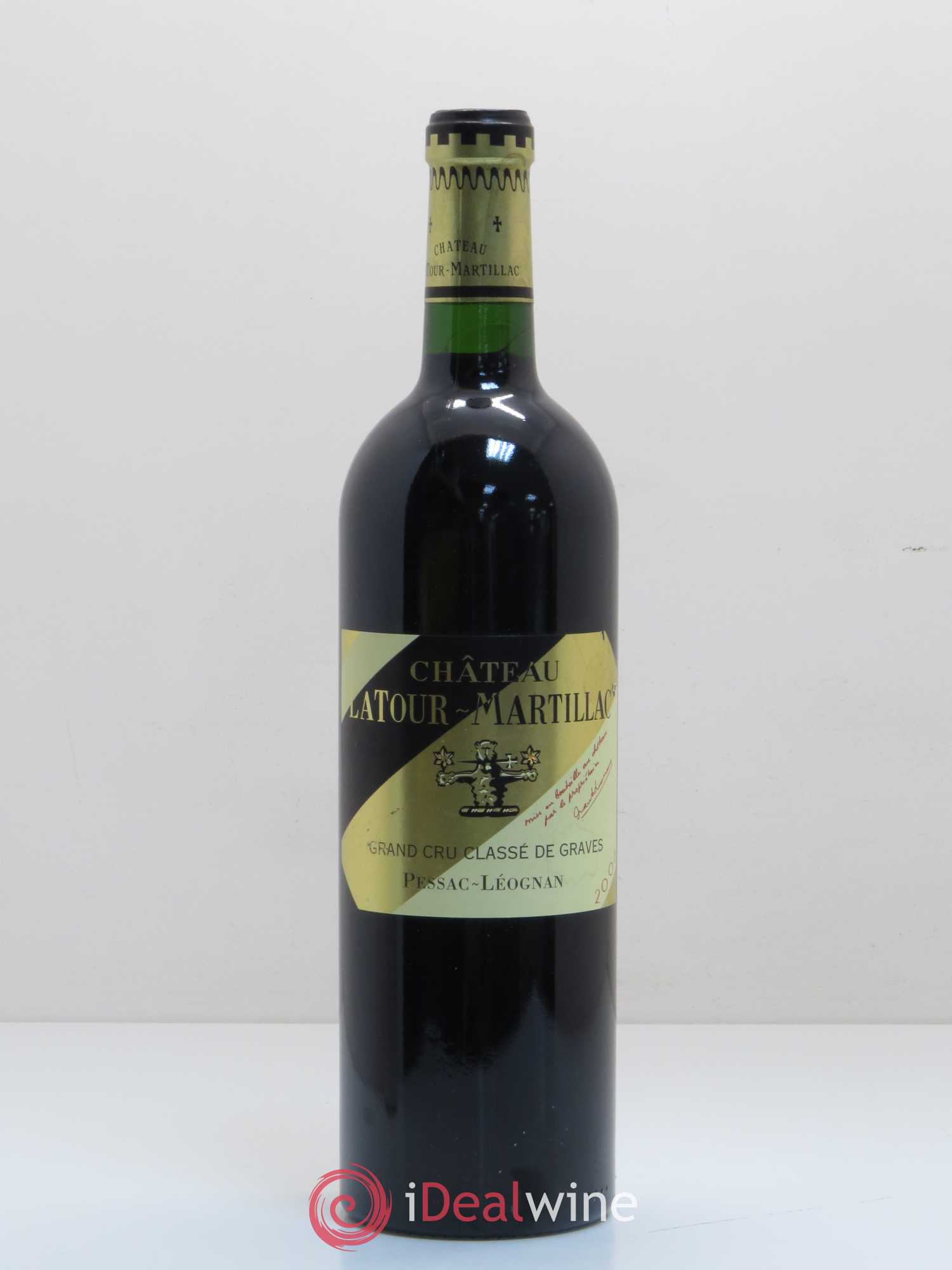 Château Latour-Martillac Cru Classé de Graves 2008 - Lot de 1 bouteille - 0