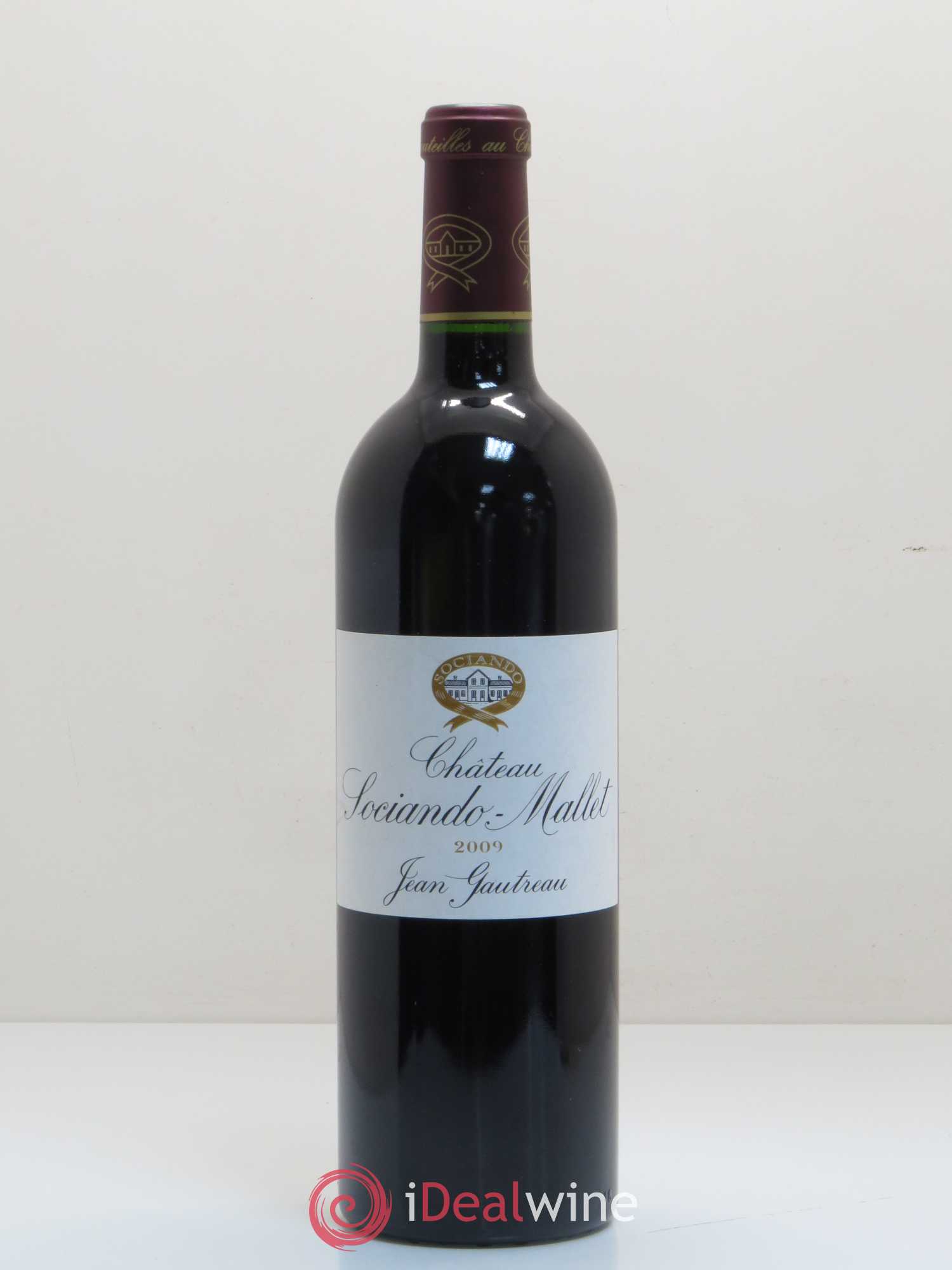 Château Sociando Mallet 2009 - Lot de 1 bouteille - 0