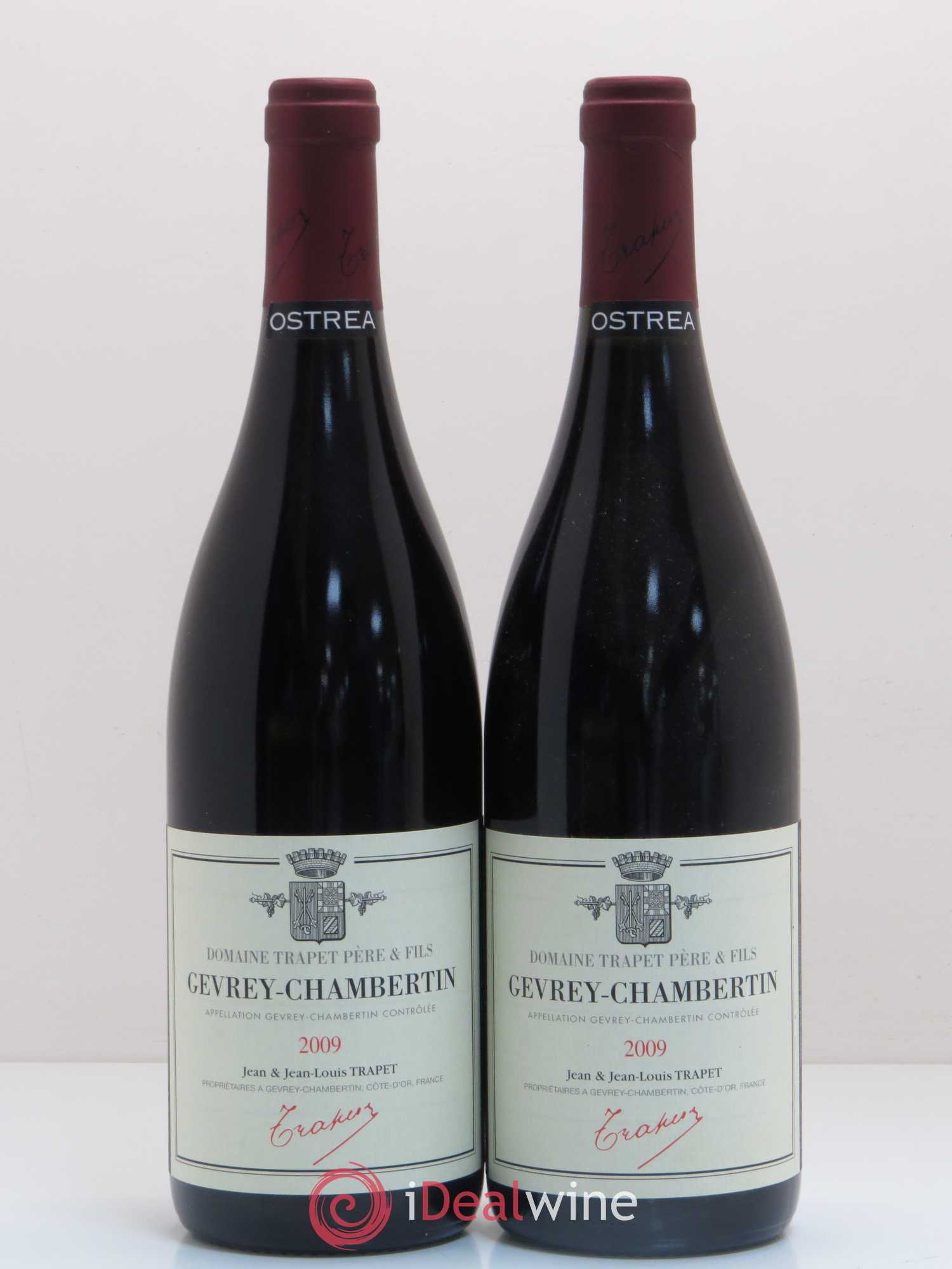 Gevrey-Chambertin Ostrea Domaine Trapet 2009 - Lot de 2 bouteilles - 0
