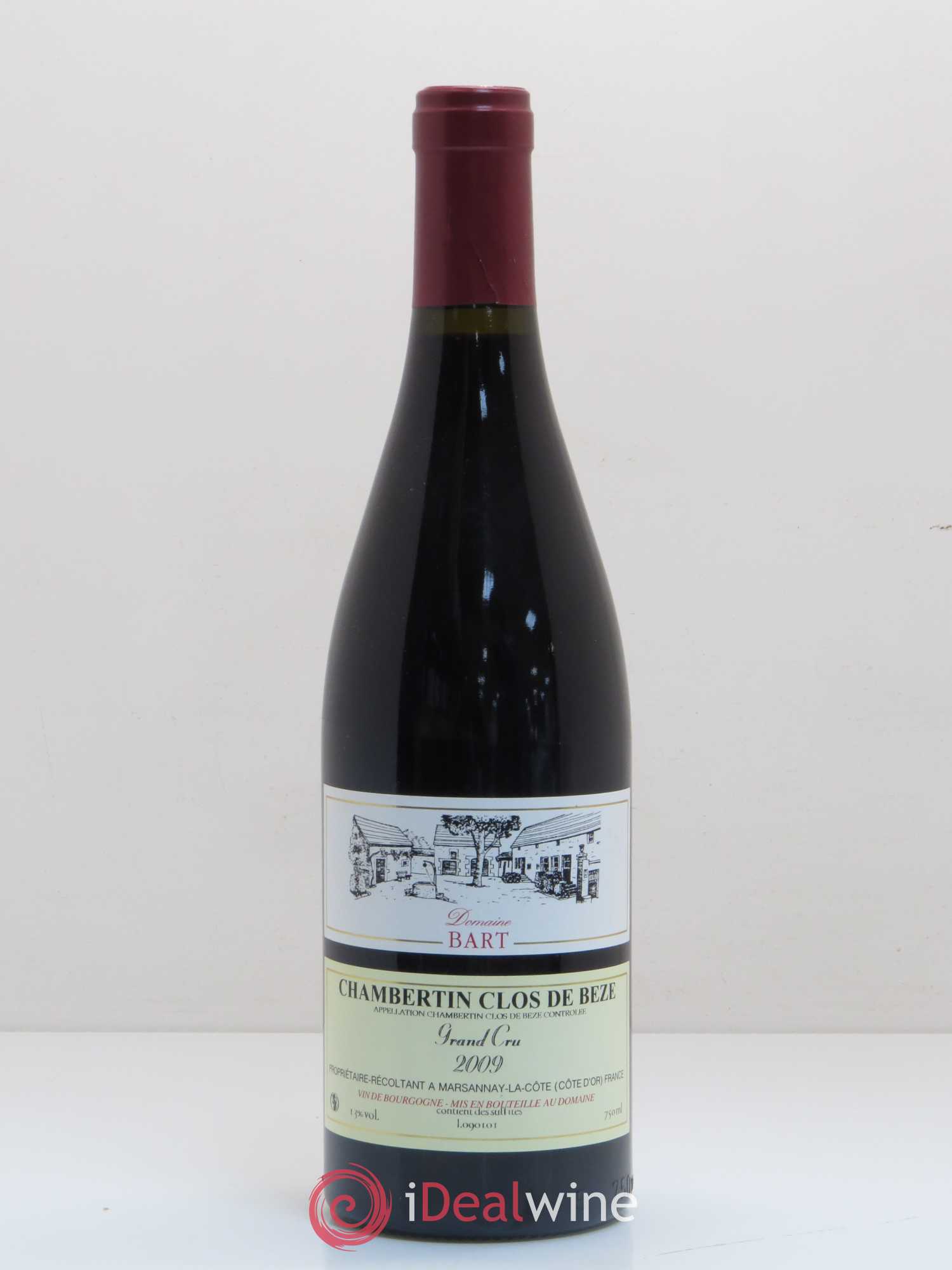 Chambertin Clos de Bèze Grand Cru Domaine Bart 2009 - Posten von 1 Flasche - 0