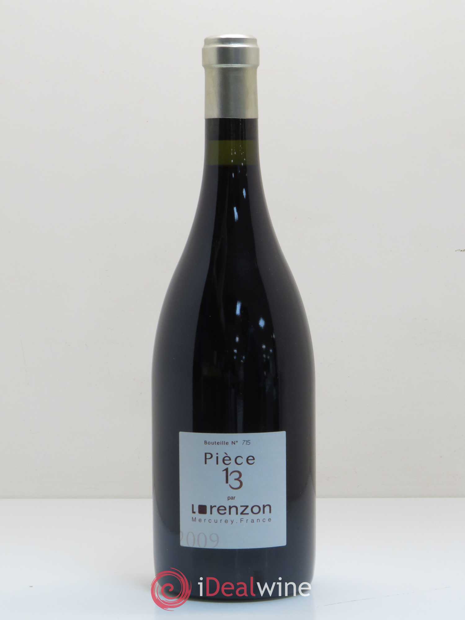 Mercurey Pièce 13 Domaine Bruno Lorenzon 2009 - Posten von 1 Flasche - 0