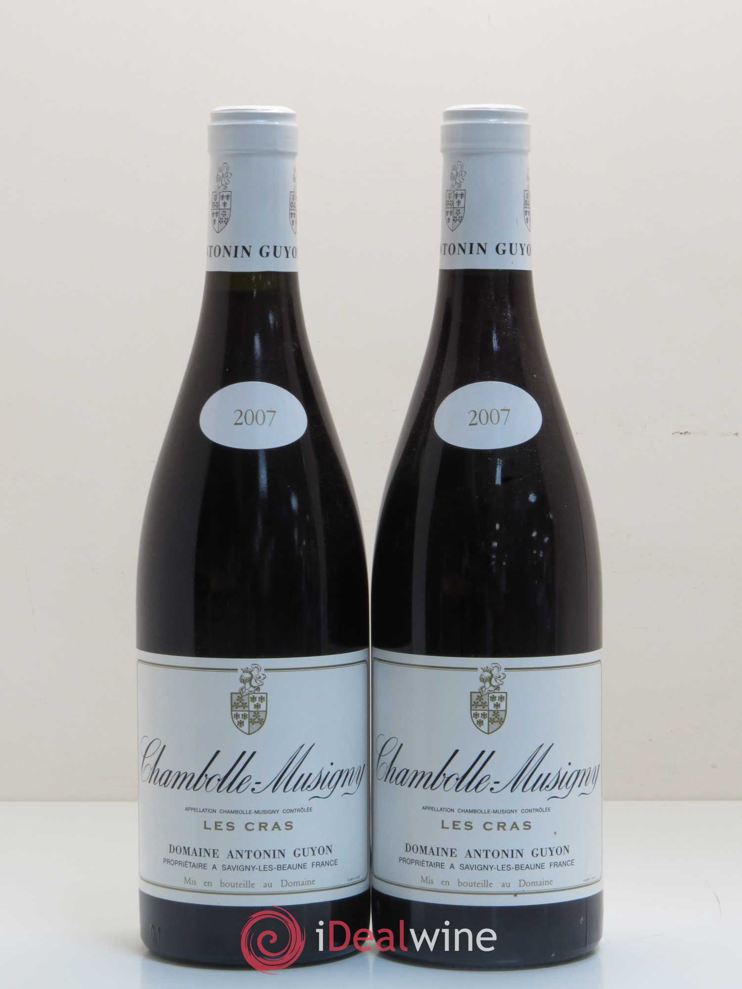 Chambolle-Musigny Les Cras Antonin Guyon 2007 - Posten von 2 Flaschen - 0