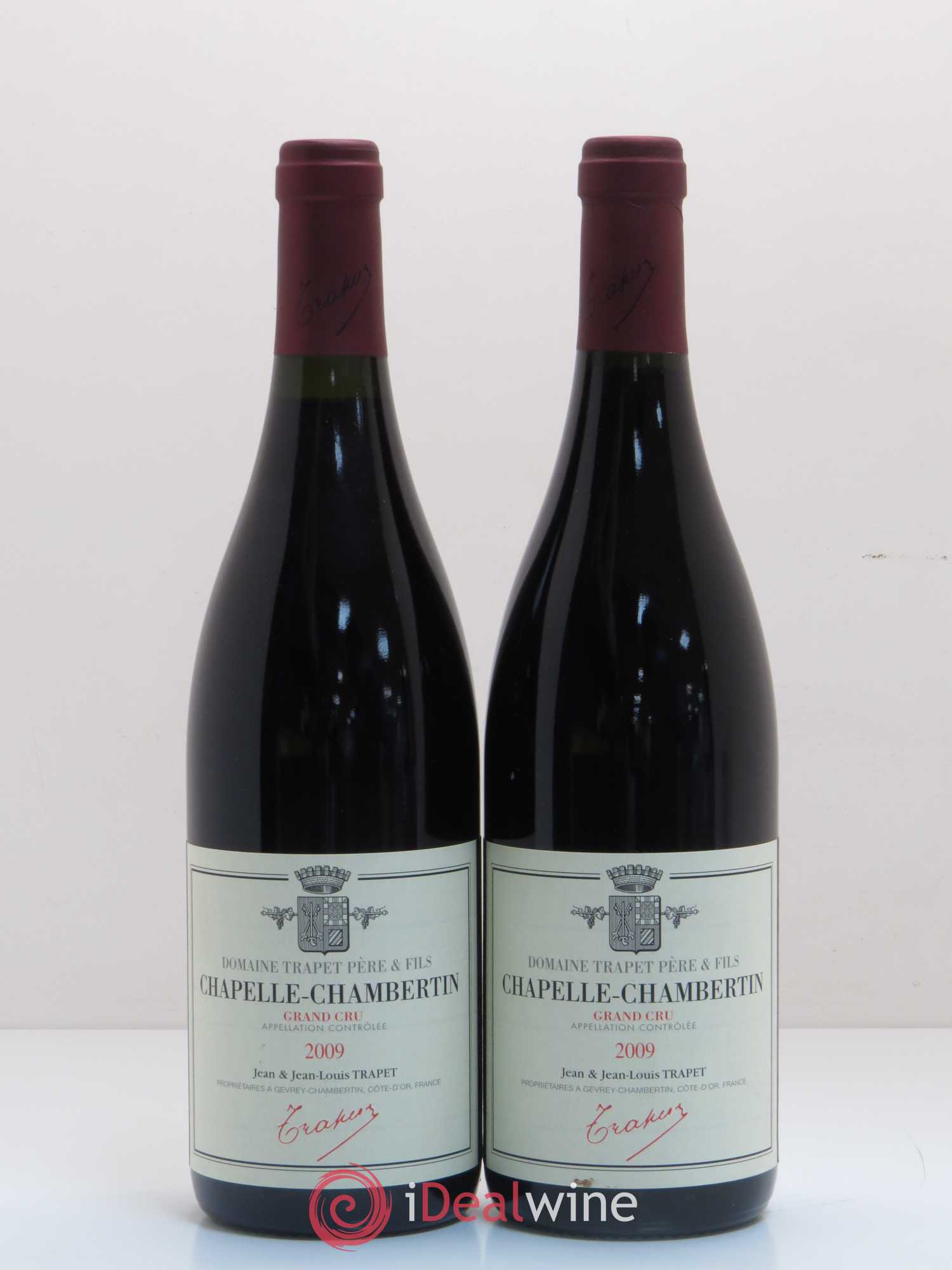 Chapelle-Chambertin Grand Cru Domaine Trapet 2009 - Lot de 2 bouteilles - 0