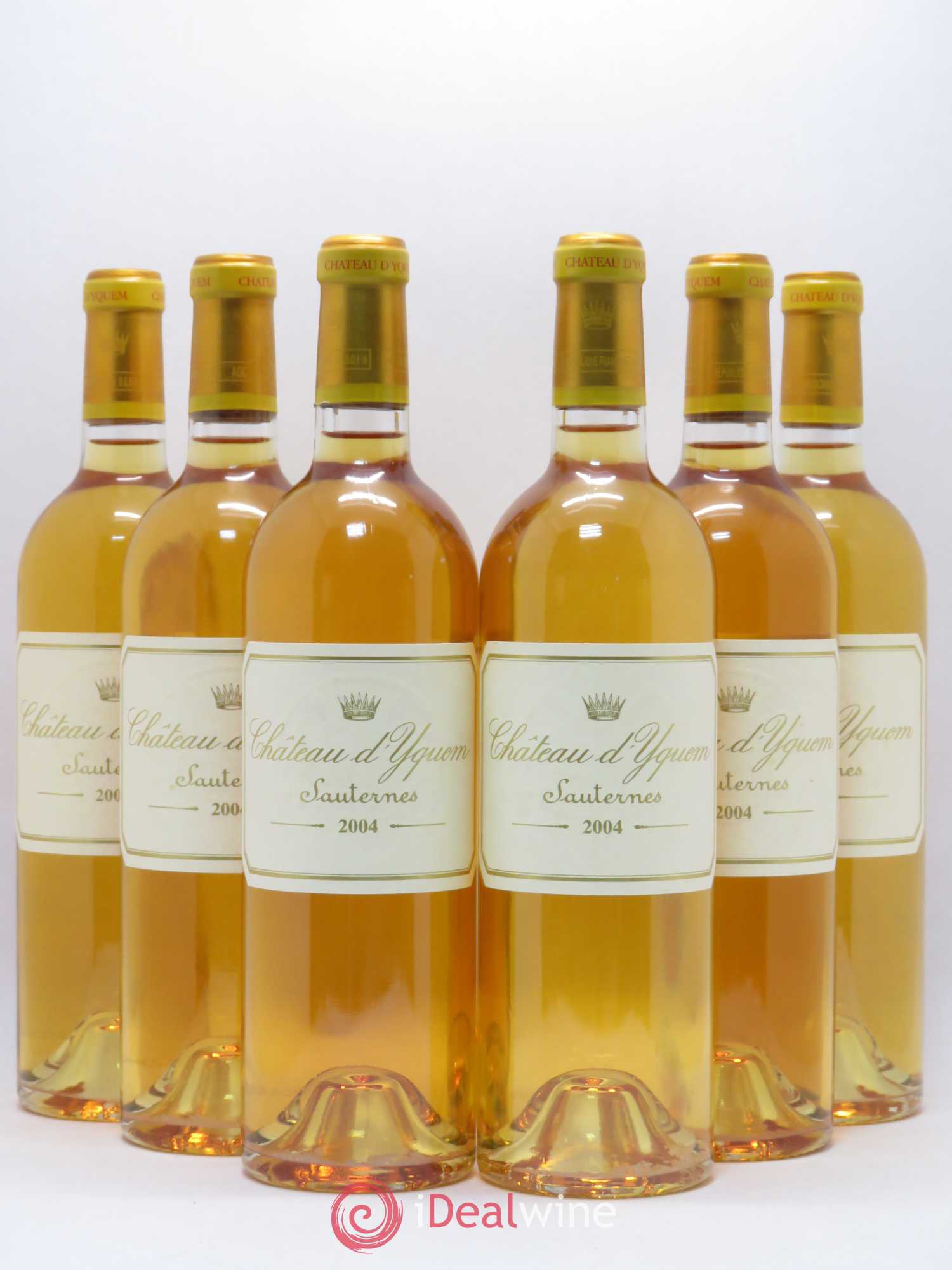 Château d' Yquem 1er Cru Classé Supérieur 2004 - Lotto di 6 bottiglie - 0