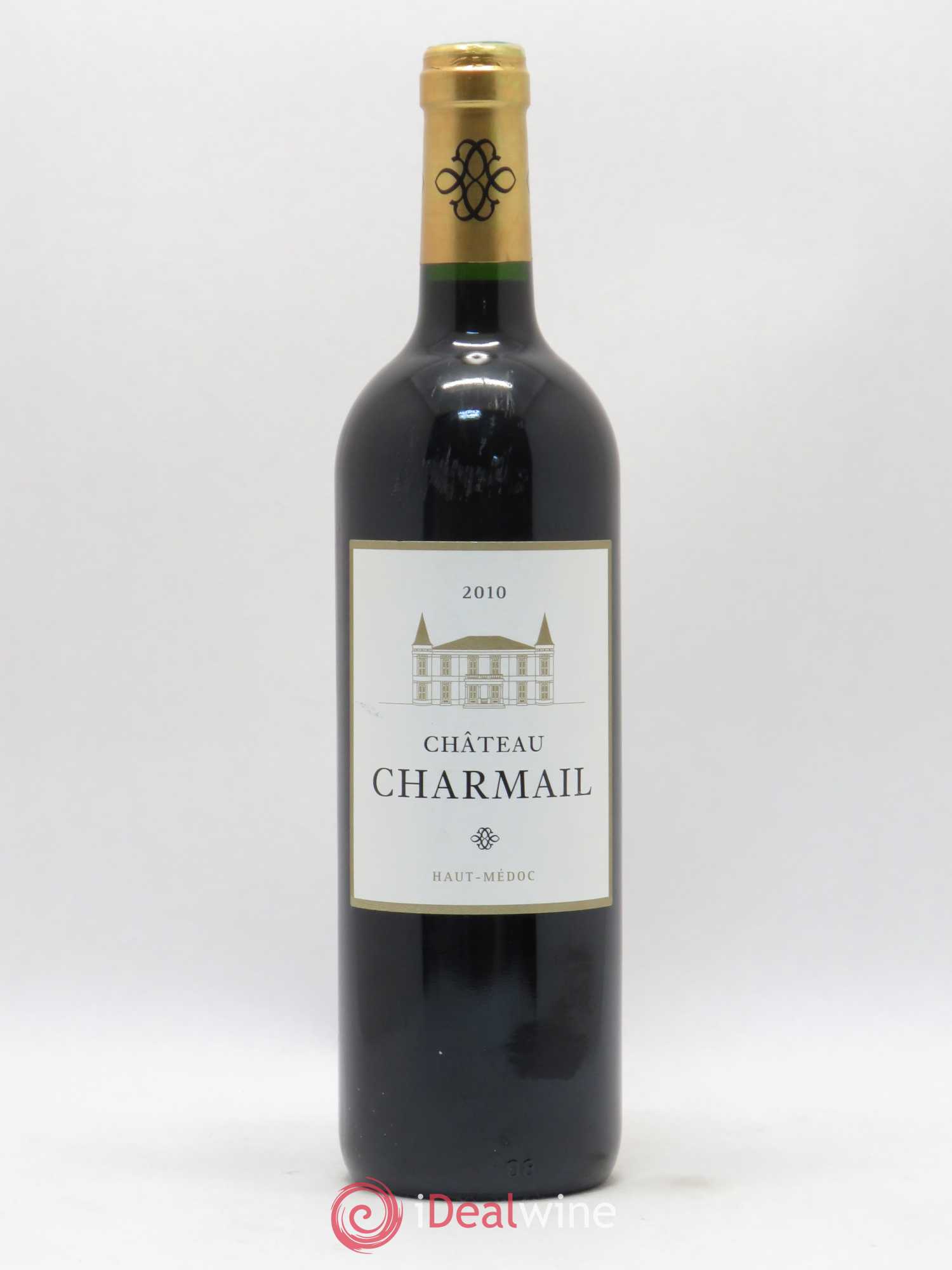 Château Charmail Cru Bourgeois 2010 - Lot de 1 bouteille - 0