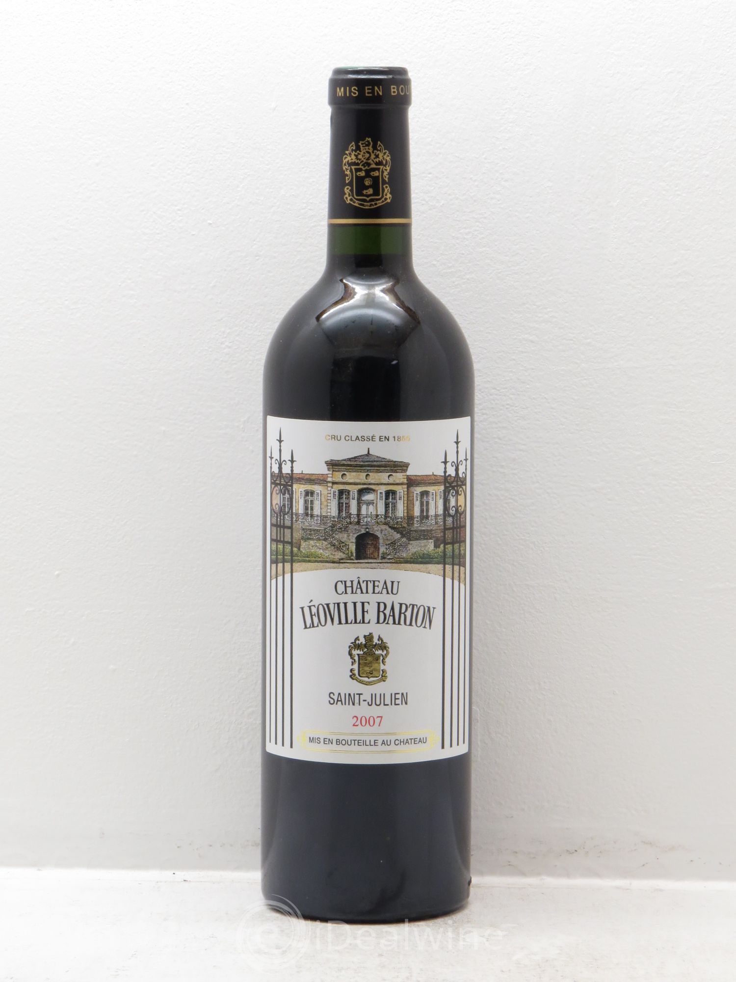 Château Léoville Barton 2ème Grand Cru Classé 2007 - Lot de 1 bouteille - 0