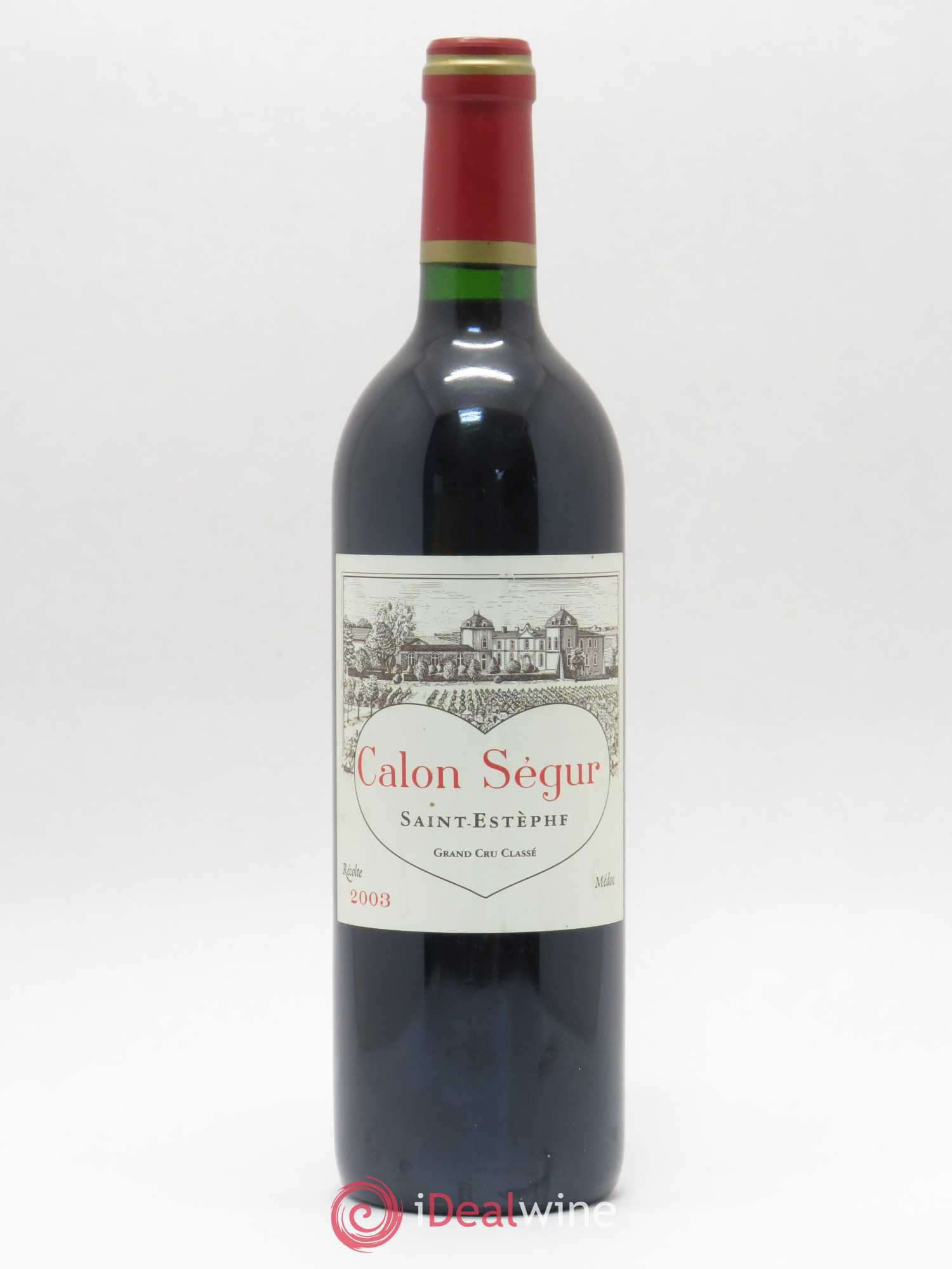 Château Calon Ségur 3ème Grand Cru Classé 2003 - Lot de 1 bouteille - 0