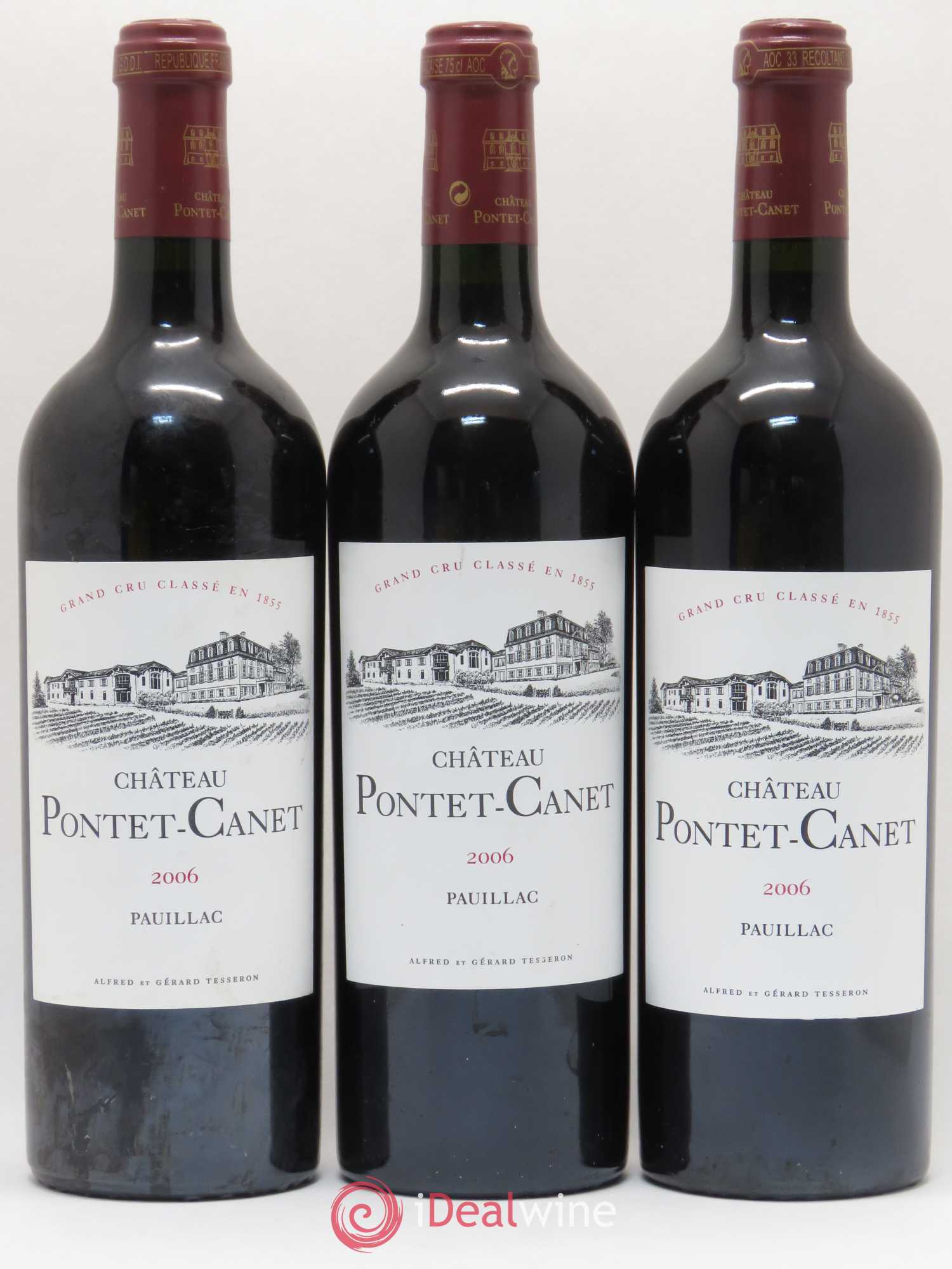 Château Pontet Canet 5ème Grand Cru Classé 2006 - Lot de 6 bouteilles - 2