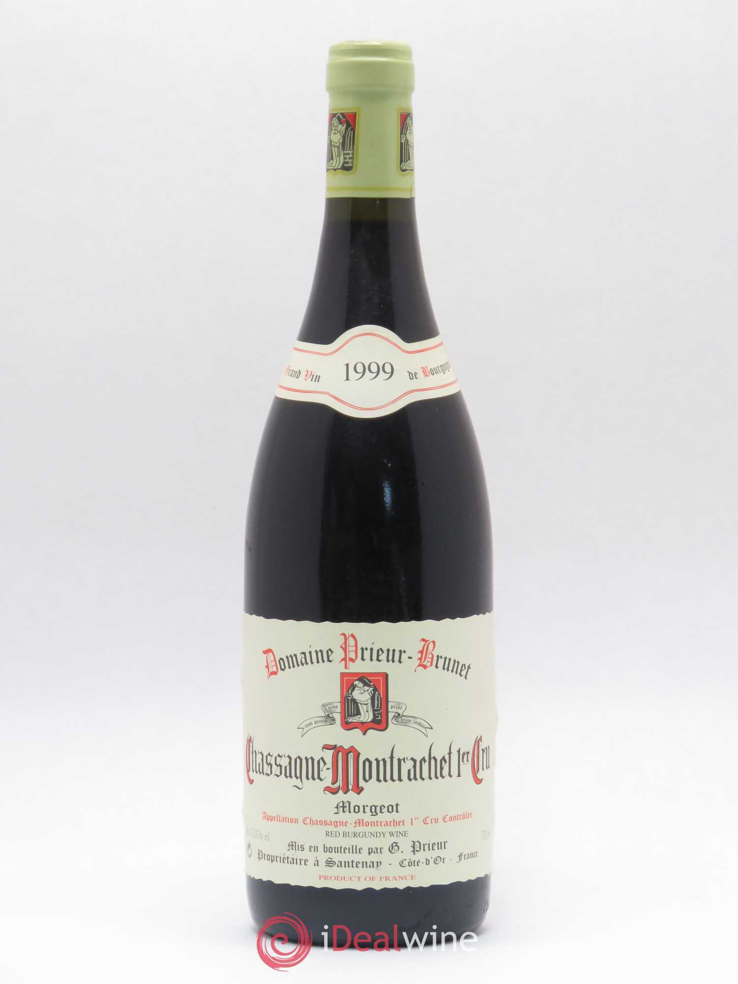 Chassagne-Montrachet 1er Cru Morgeot Domaine Prieur Brunet 1999 - Posten von 1 Flasche - 0