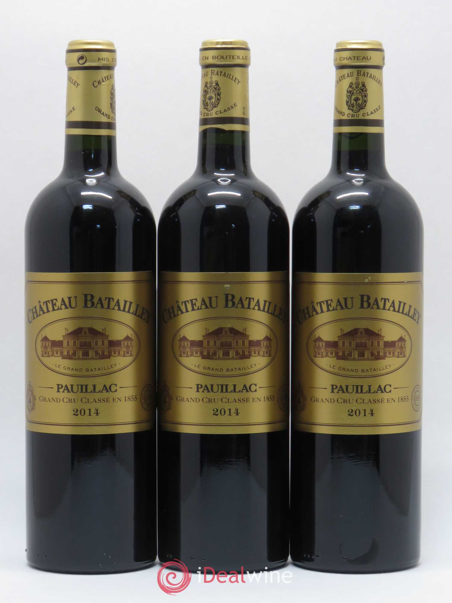 Château Batailley 5ème Grand Cru Classé 2014 - Lot de 3 bouteilles - 0