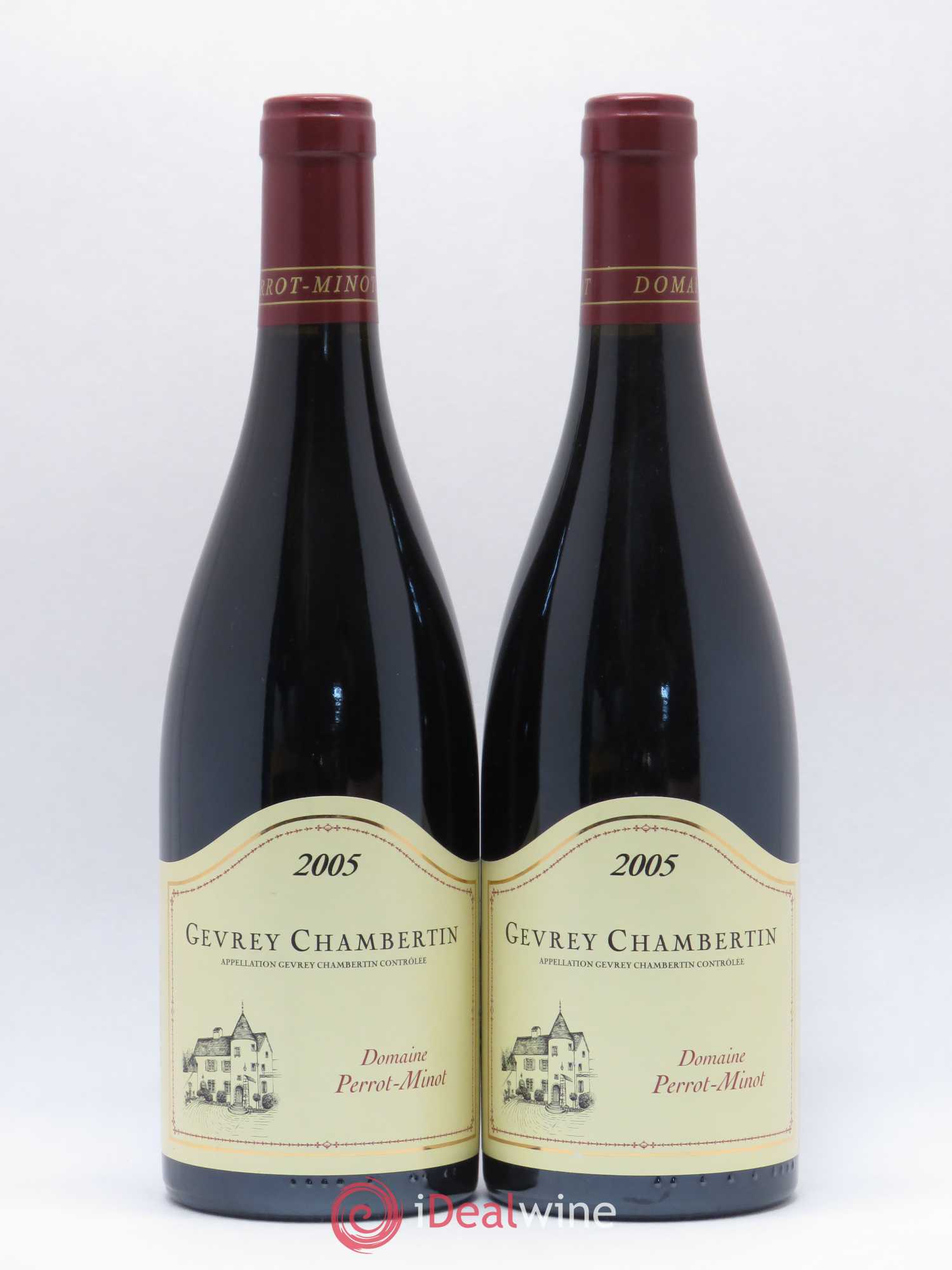 Gevrey-Chambertin Perrot Minot 2005 - Lot de 2 bouteilles - 0