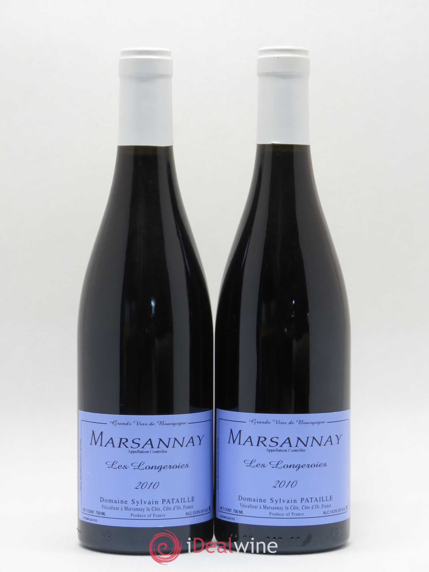 Marsannay Les Longeroies Sylvain Pataille (Domaine) 2010 - Lot de 2 bouteilles - 0