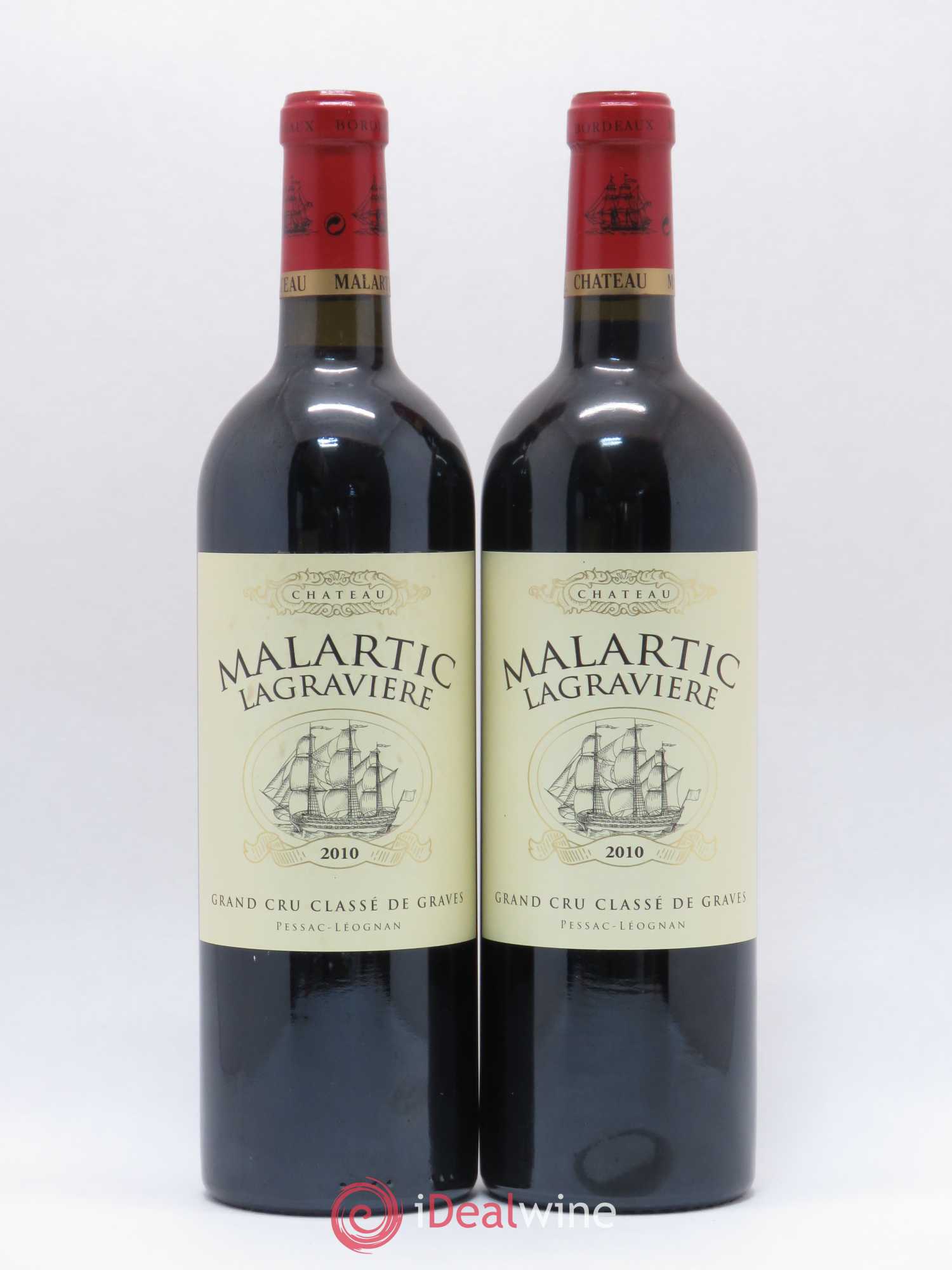 Château Malartic-Lagravière Cru Classé de Graves 2010 - Lot de 2 bouteilles - 0