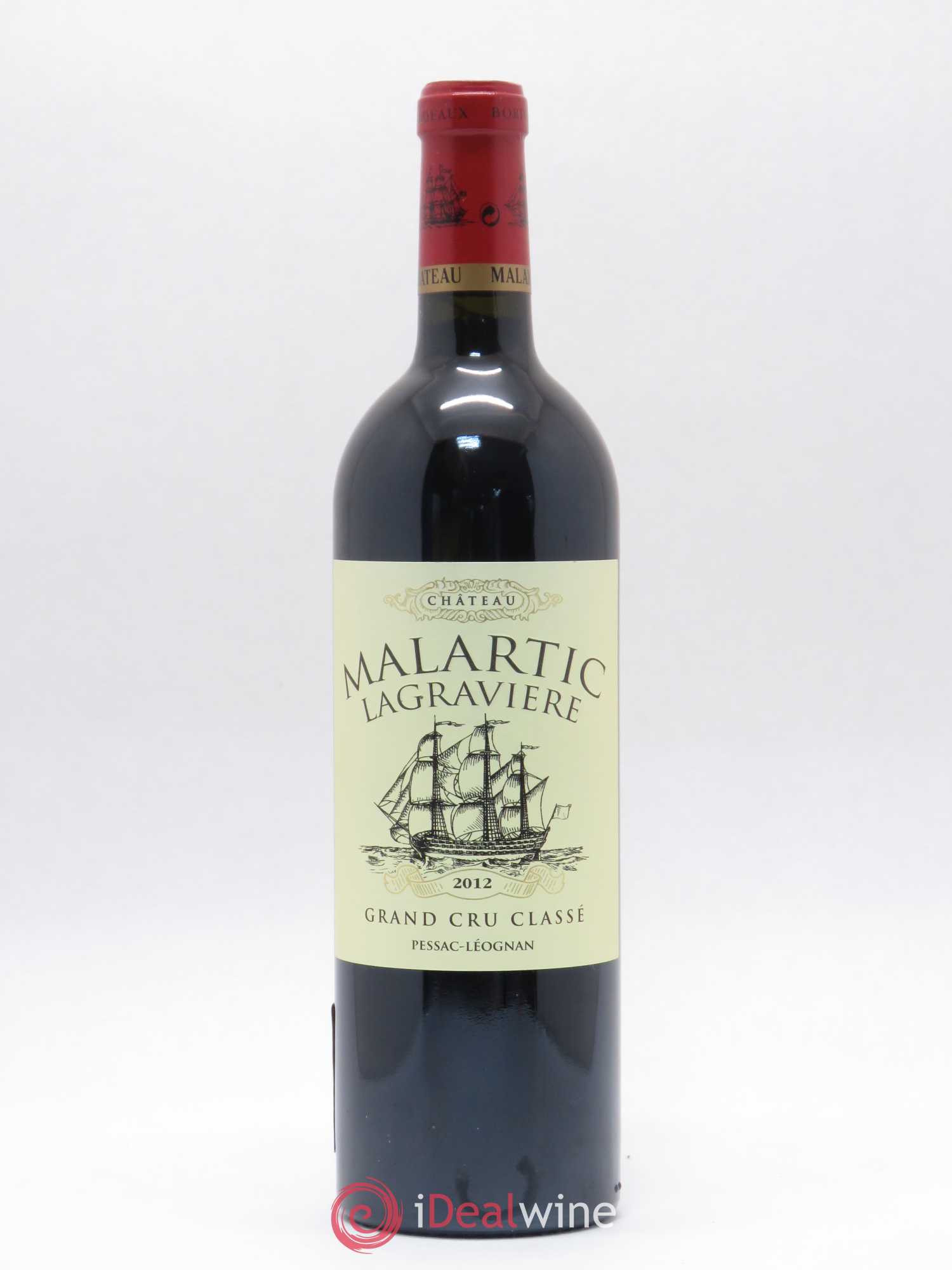 Château Malartic-Lagravière Cru Classé de Graves 2012 - Lot de 1 bouteille - 0
