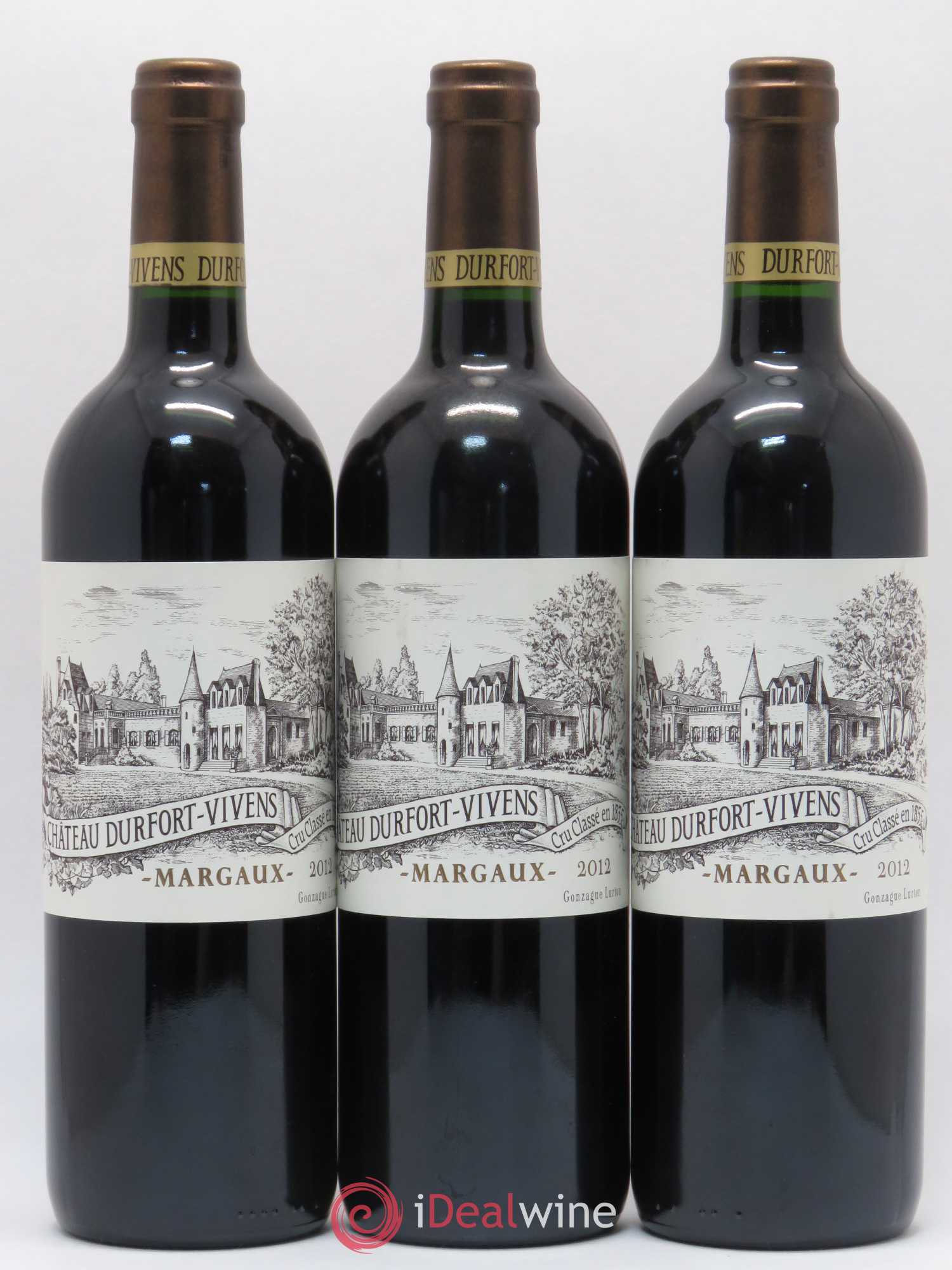 Château Durfort Vivens 2ème Grand Cru Classé 2012 - Lot de 6 bouteilles - 1