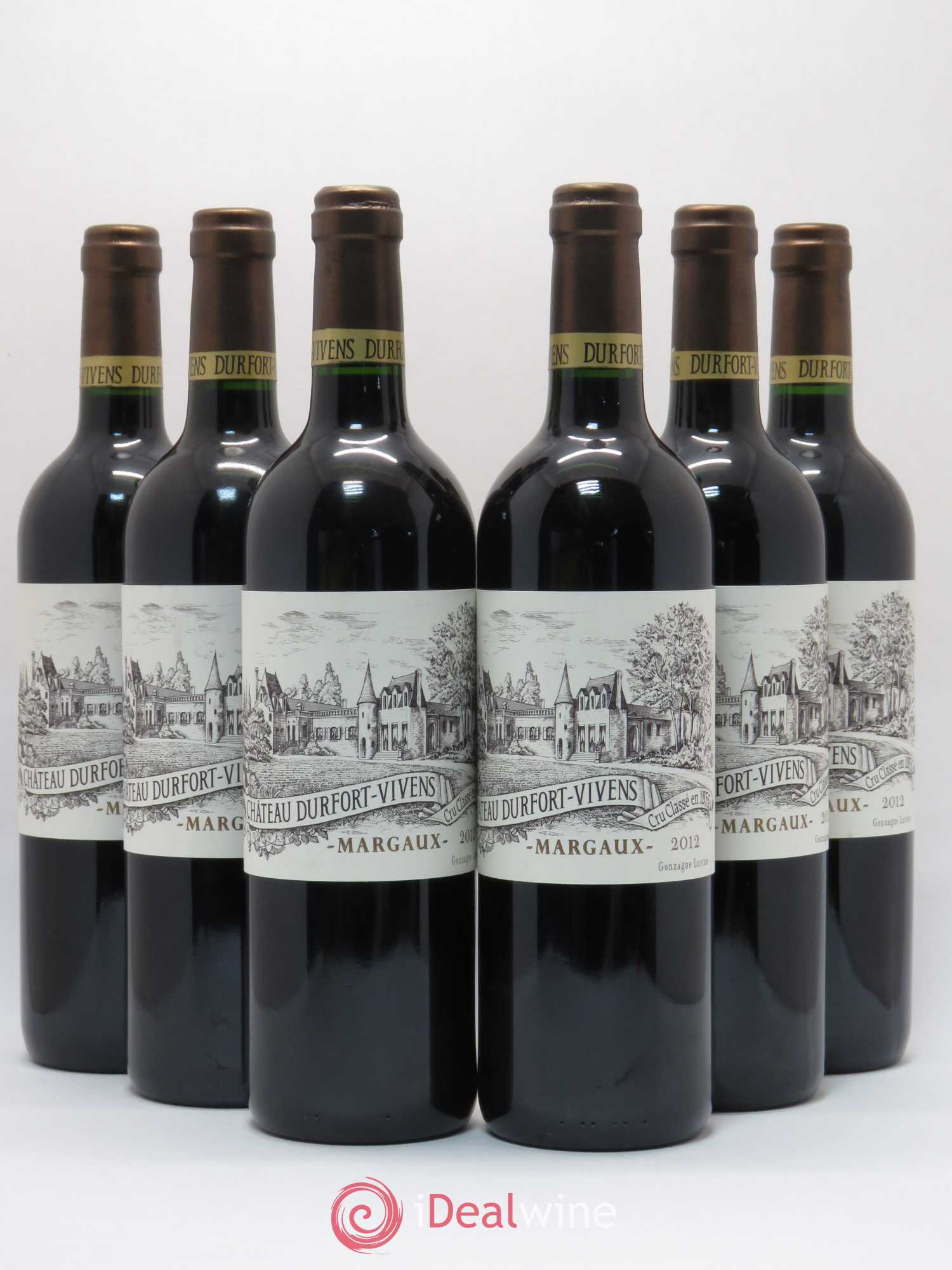 Château Durfort Vivens 2ème Grand Cru Classé 2012 - Lot de 6 bouteilles - 0