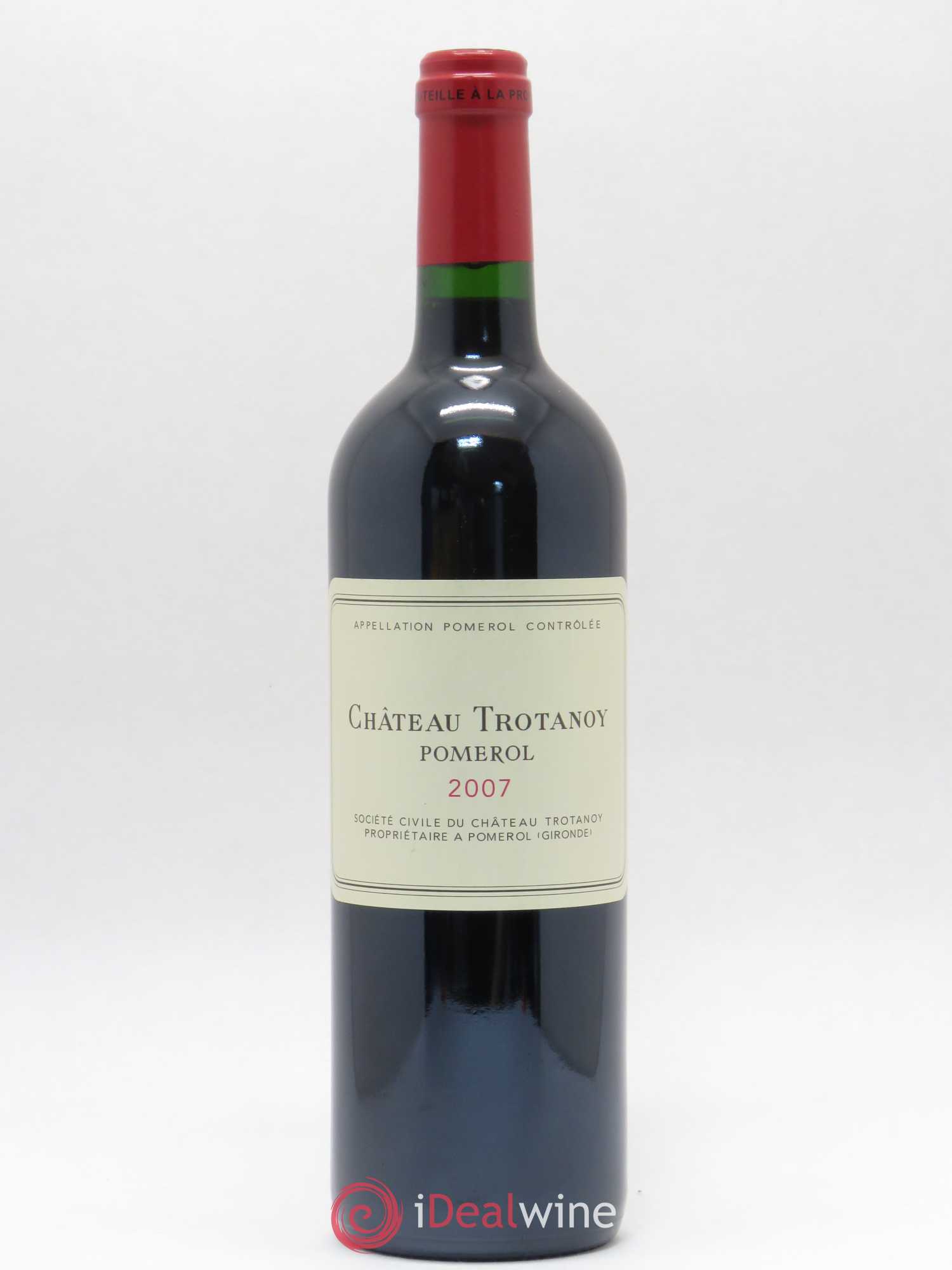Château Trotanoy 2007 - Lot de 1 bouteille - 0