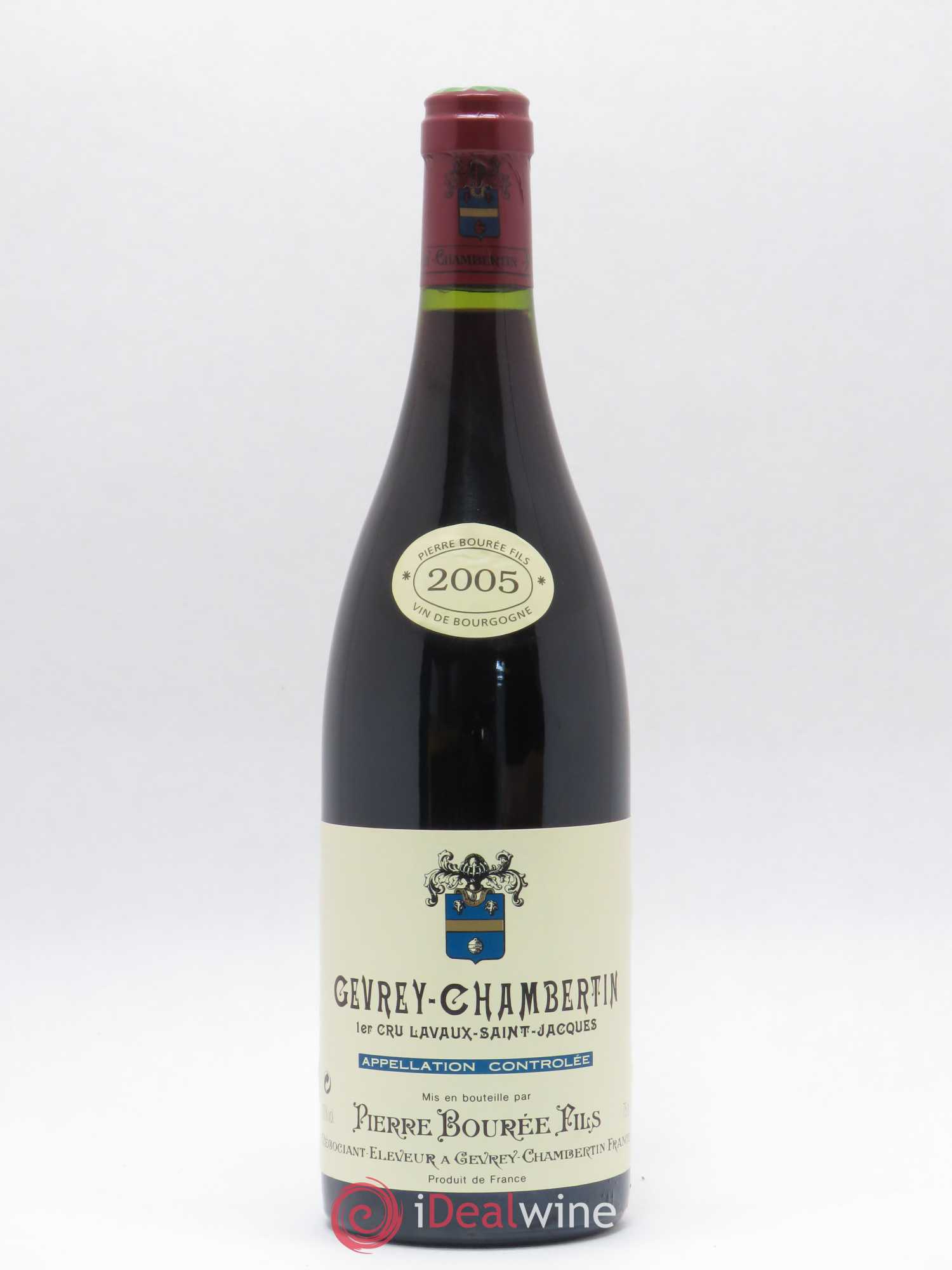 Gevrey-Chambertin 1er Cru Lavaux St Jacques Pierre Bourrée 2005 - Posten von 1 Flasche - 0