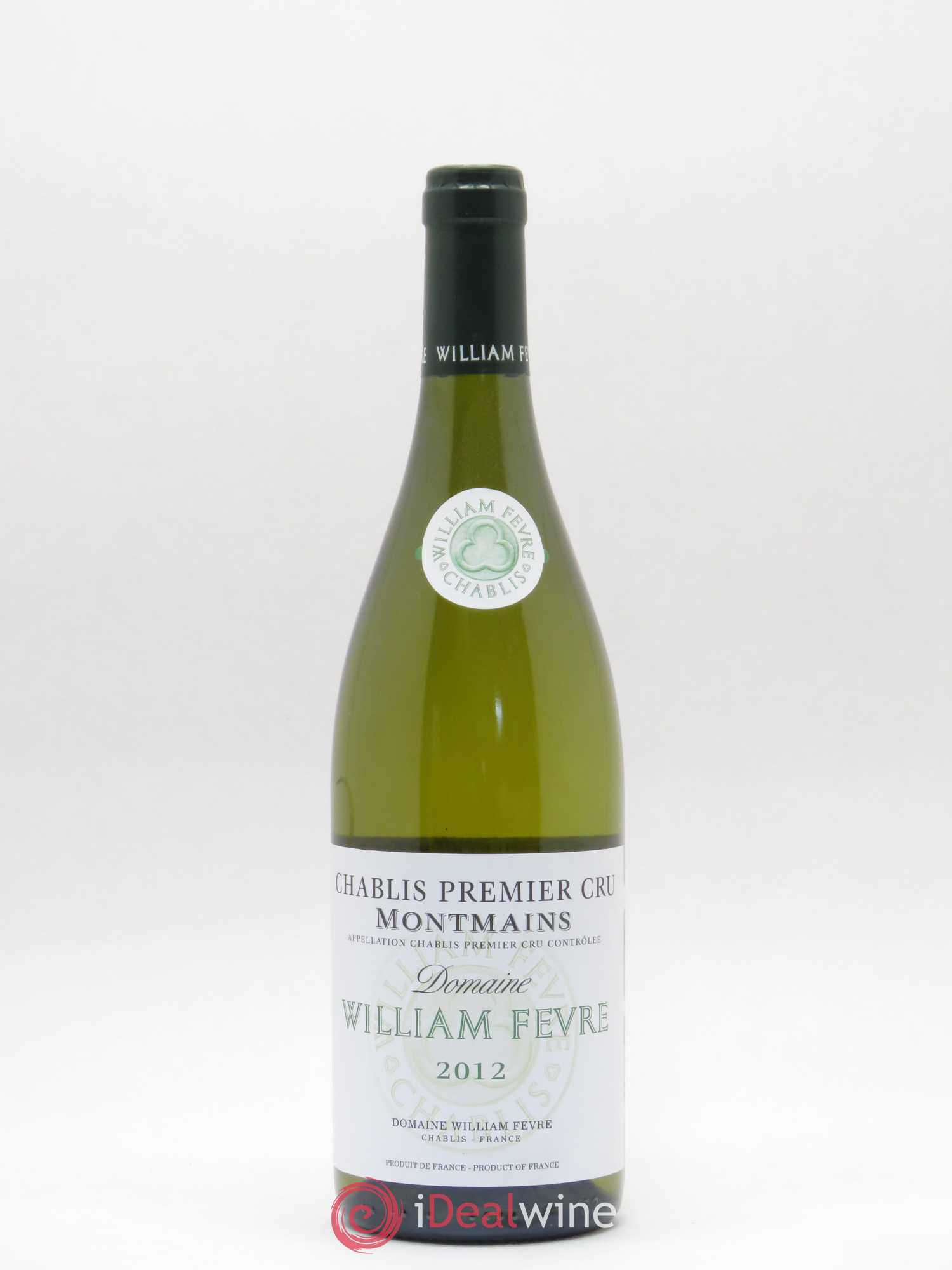 Chablis 1er Cru Montmains William Fèvre 2012 - Lot de 1 bouteille - 0