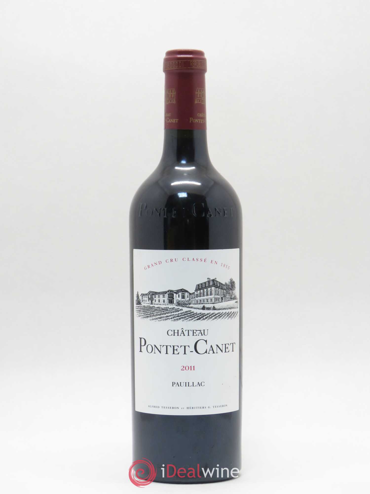 Château Pontet Canet 5ème Grand Cru Classé 2011 - Lot de 1 bouteille - 0