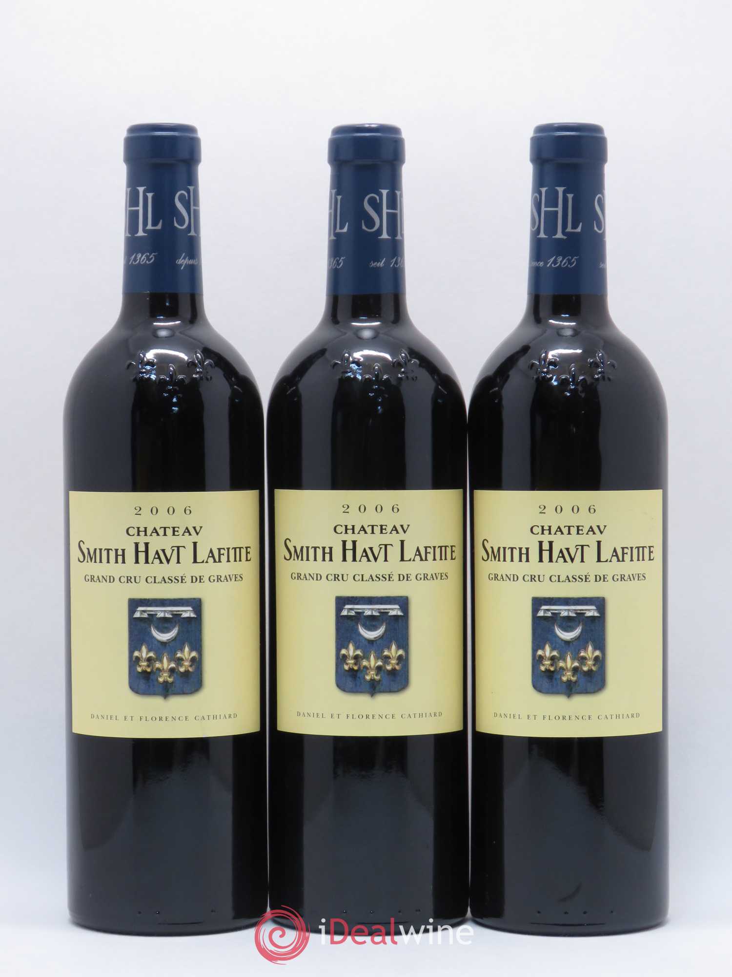 Château Smith Haut Lafitte Cru Classé de Graves 2006 - Lot de 3 bouteilles - 0