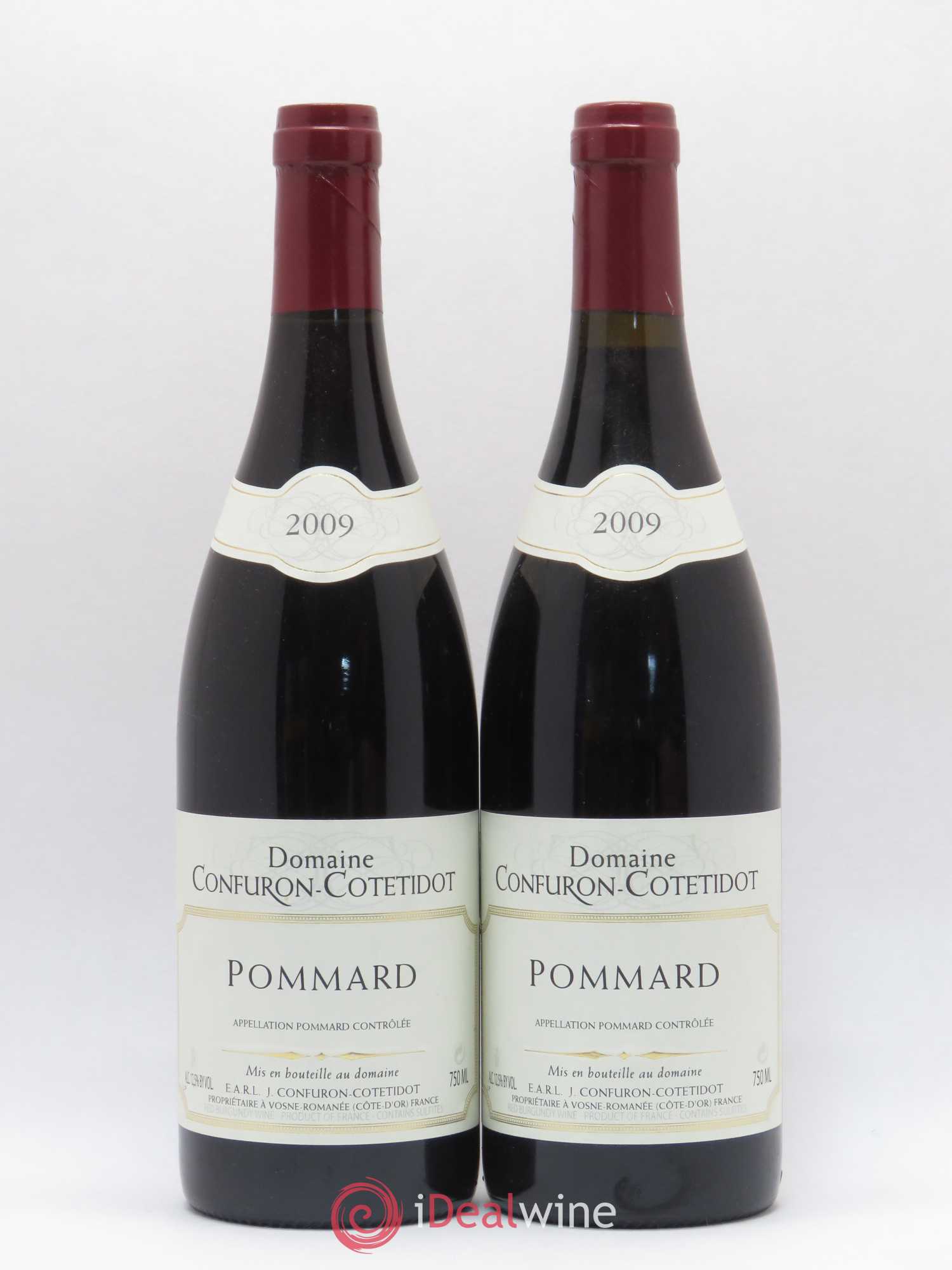 Pommard Confuron Cotetidot 2009 - Lot de 2 bouteilles - 0