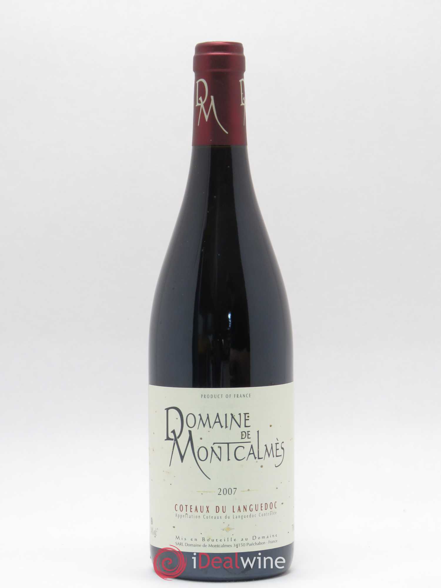 Terrasses du Larzac Domaine de Montcalmès Frédéric Pourtalié 2007 - Lot de 1 bouteille - 0