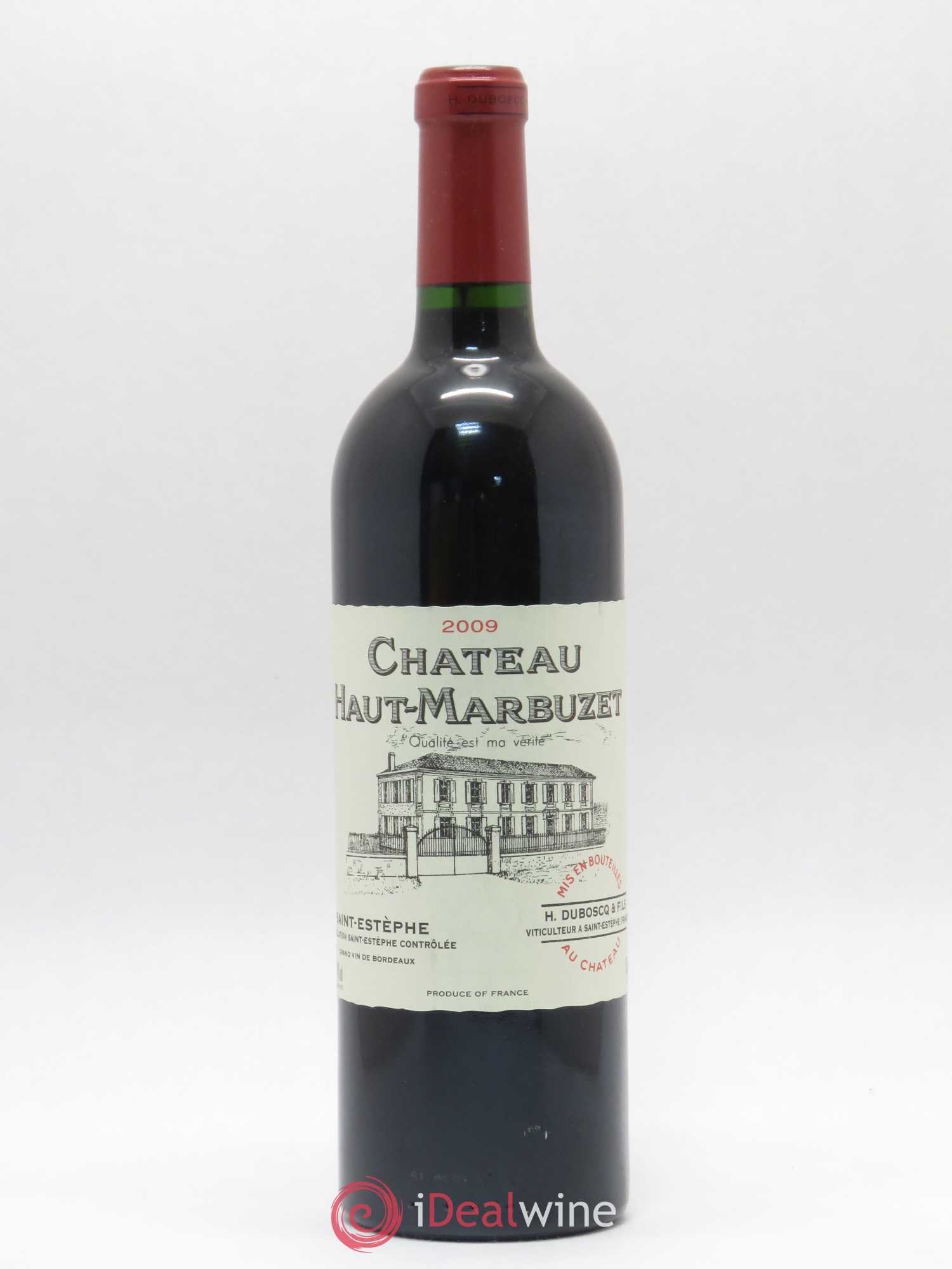 Château Haut Marbuzet 2009 - Lot de 1 bouteille - 0